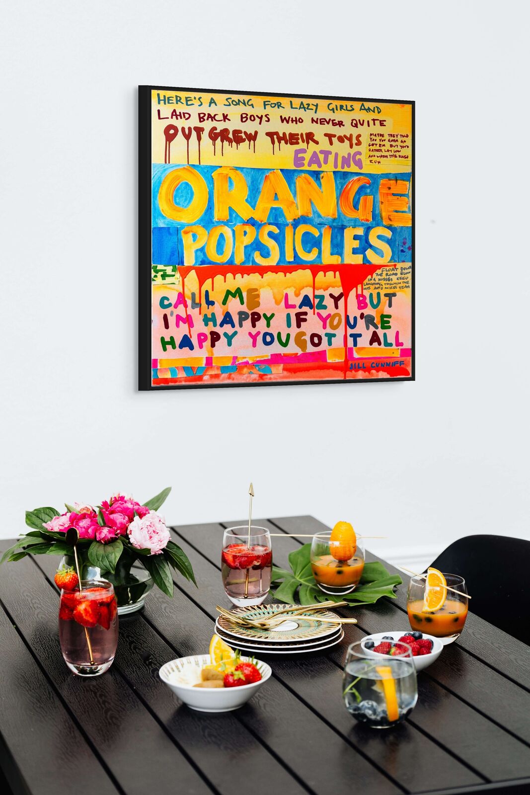 orange popsicles by jill conniff