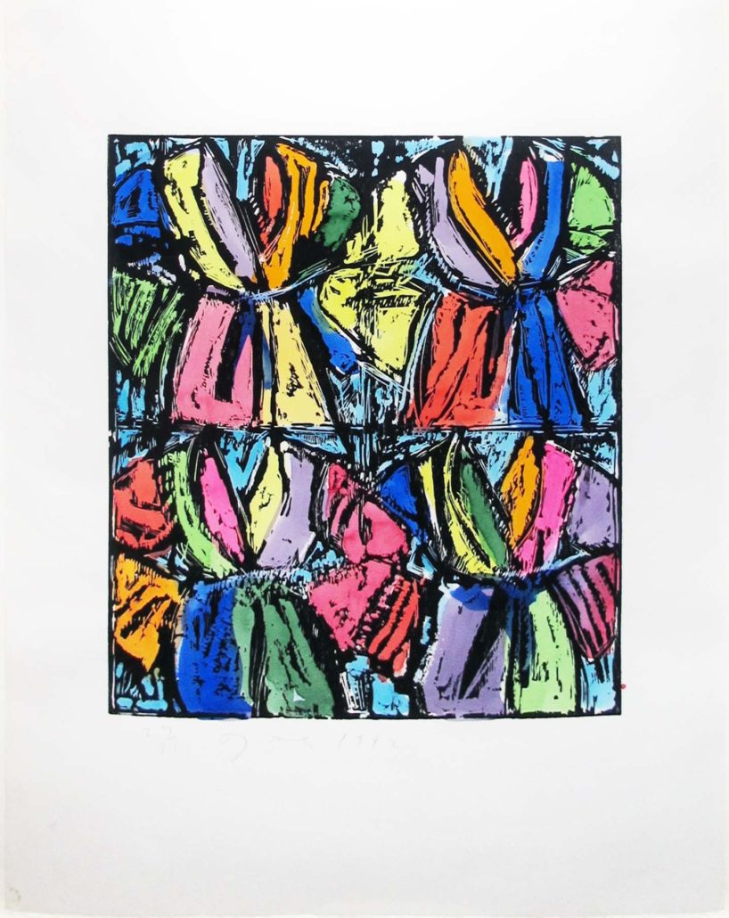 Dexter’s Four Robes by Jim Dine, 1992