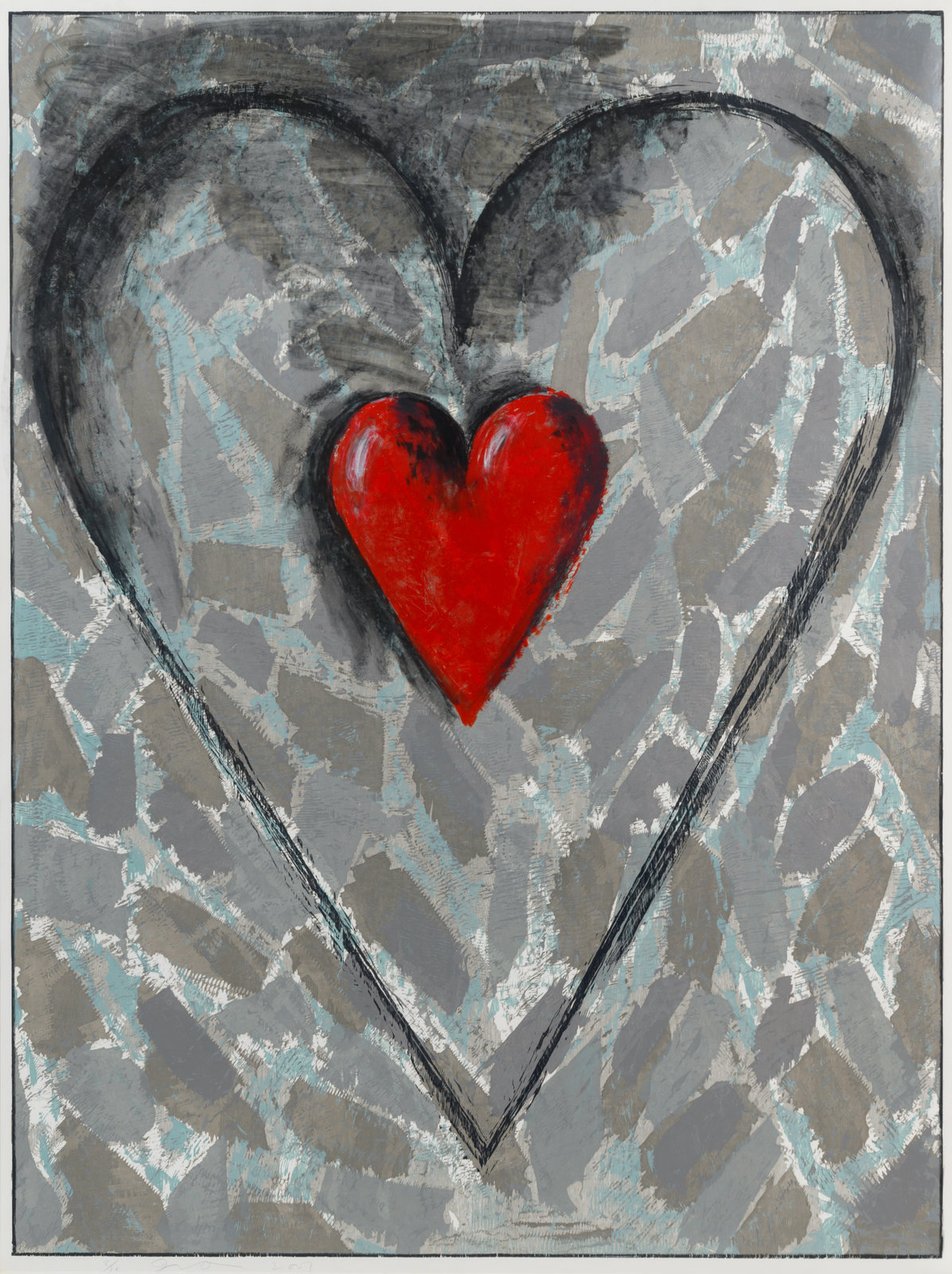 Gray Fort by Jim Dine, 2003
