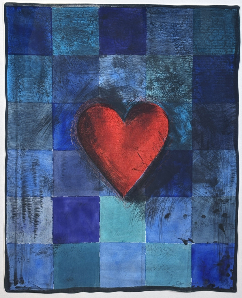 Hart in Blue by Jim Dine, 1995