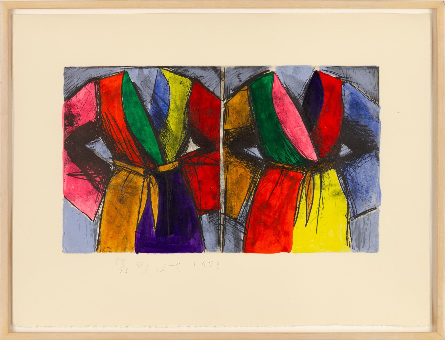 Artwork by Jim Dine, Jumps Out At You, No?, Made of Etching 