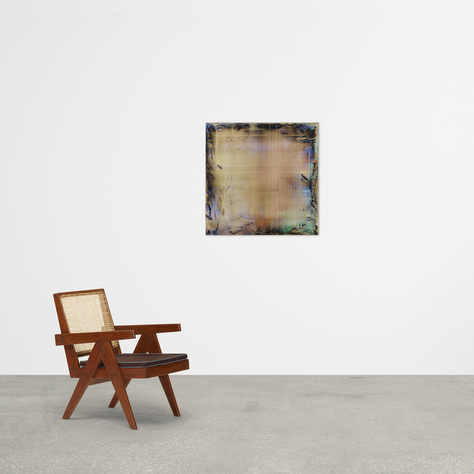 Artwork by Jimi Gleason, Pearl Crunch, Made of Pearlescent acrylic on canvas 