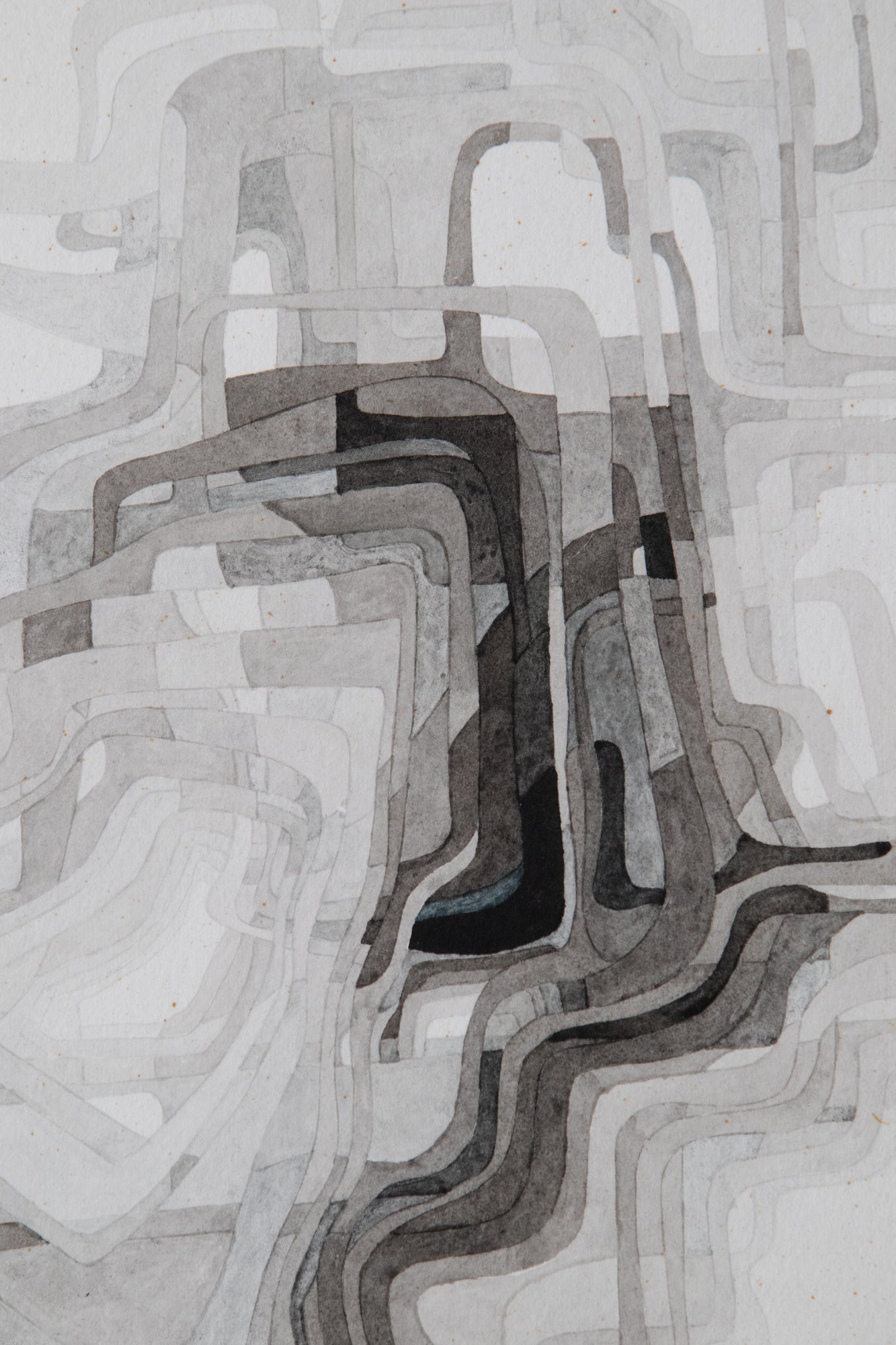 A series of four different drawings on a piece of paper.