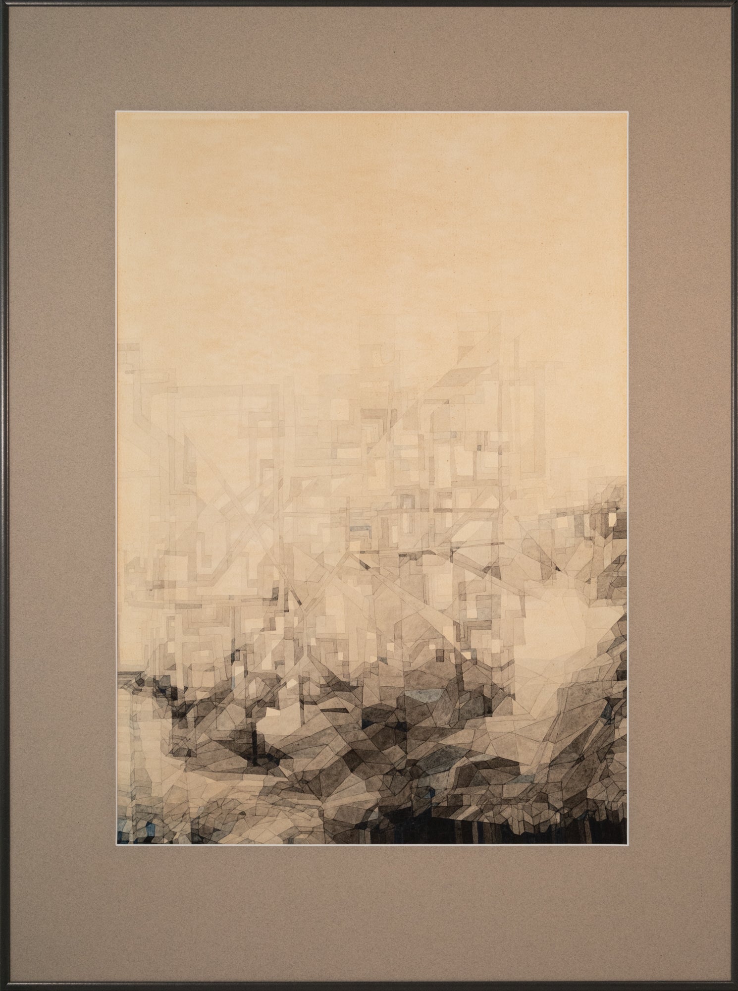 A series of four different drawings on a piece of paper.