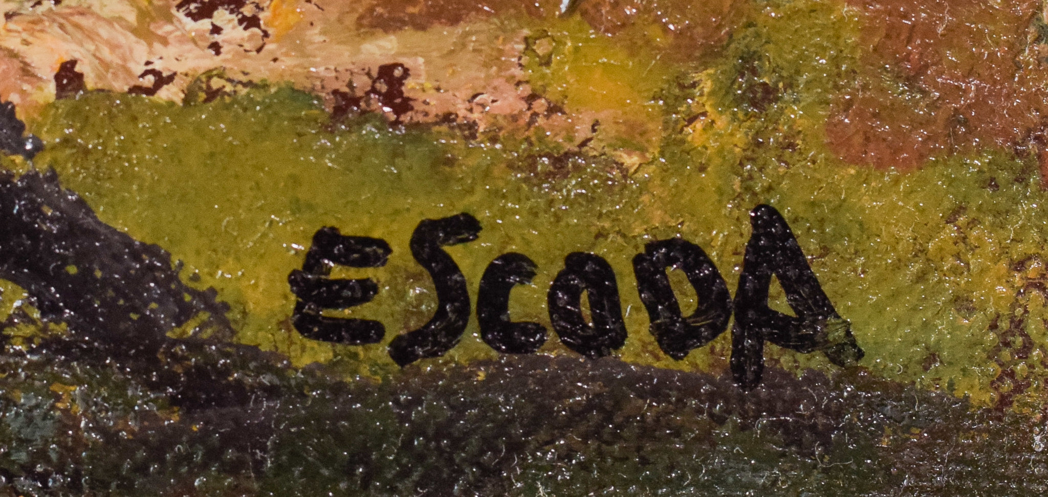 Artwork by Juan Escoda Coromina, Post-Impressionist Landscape, Made of Oil on canvas 
