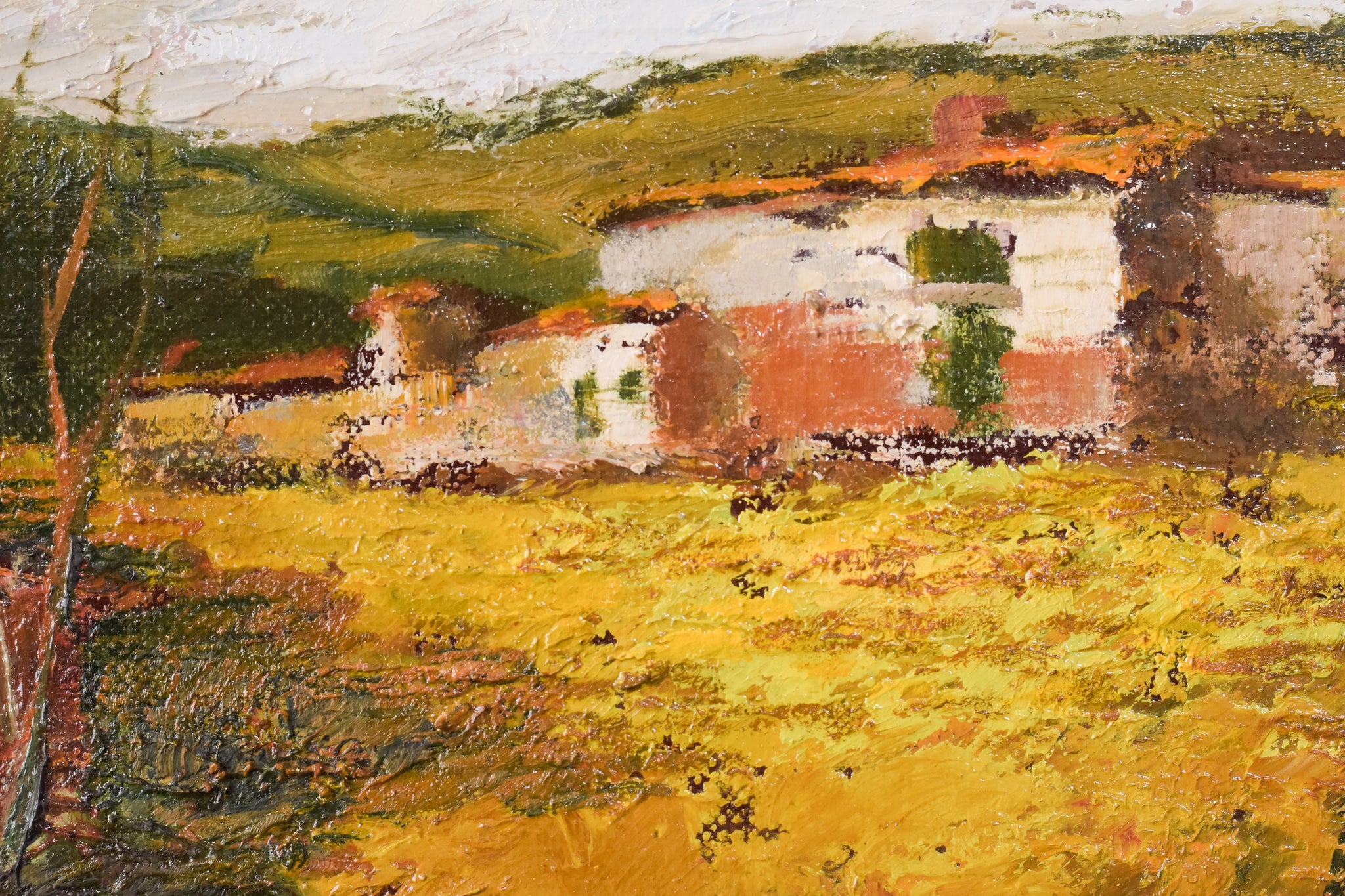 Artwork by Juan Escoda Coromina, Post-Impressionist Landscape, Made of Oil on canvas 