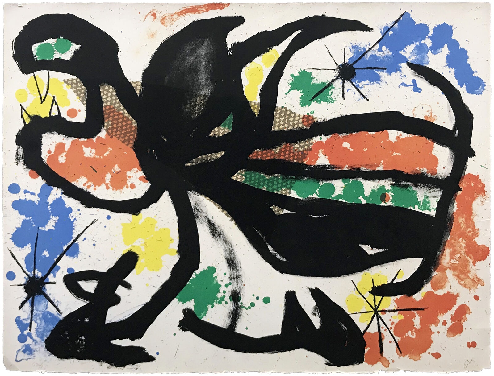 ALBUM 19, PLANCHE 3 by Joan Miró, 1961