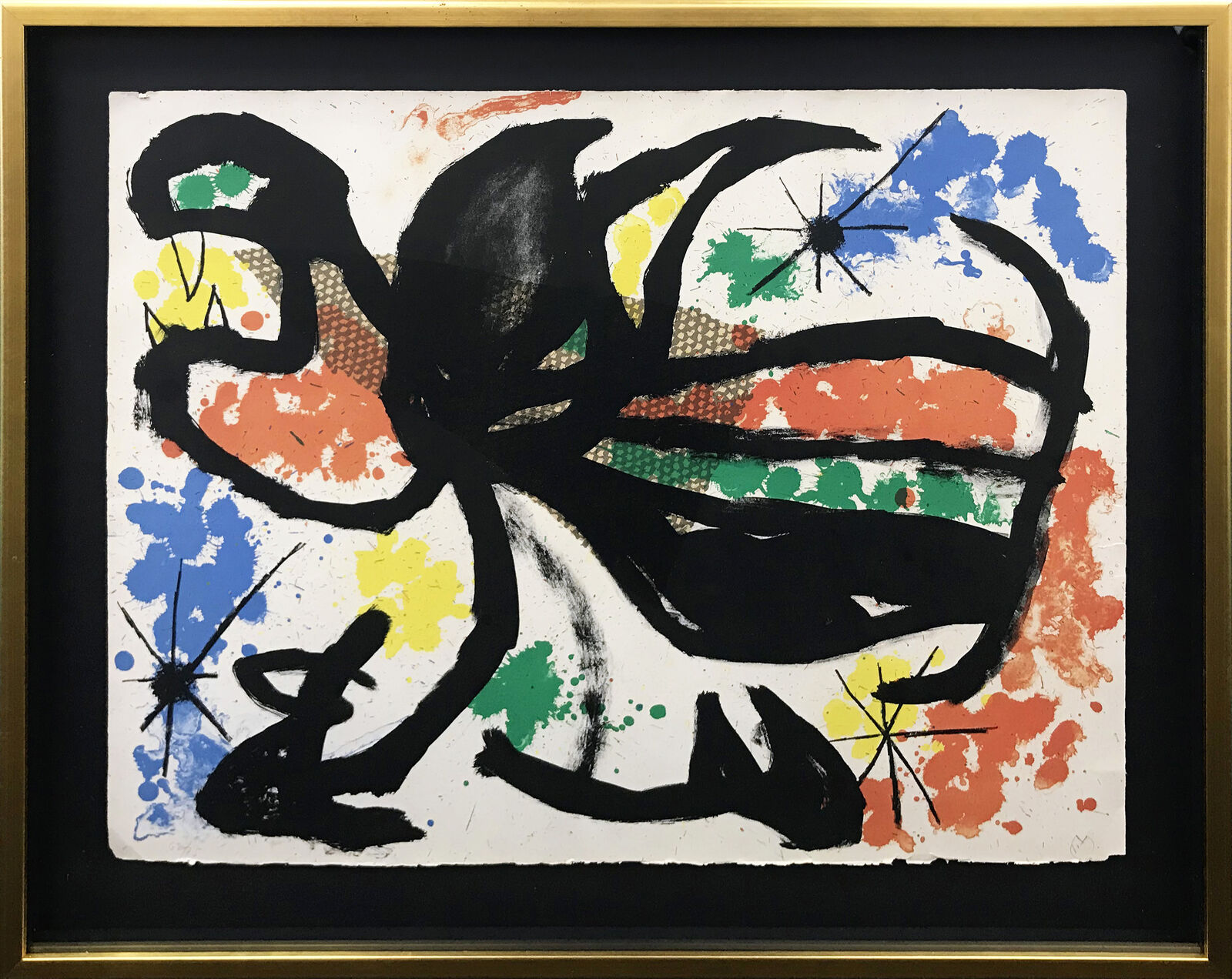 Artwork by Joan Miró, ALBUM 19, PLANCHE 3, Made of Lithograph 