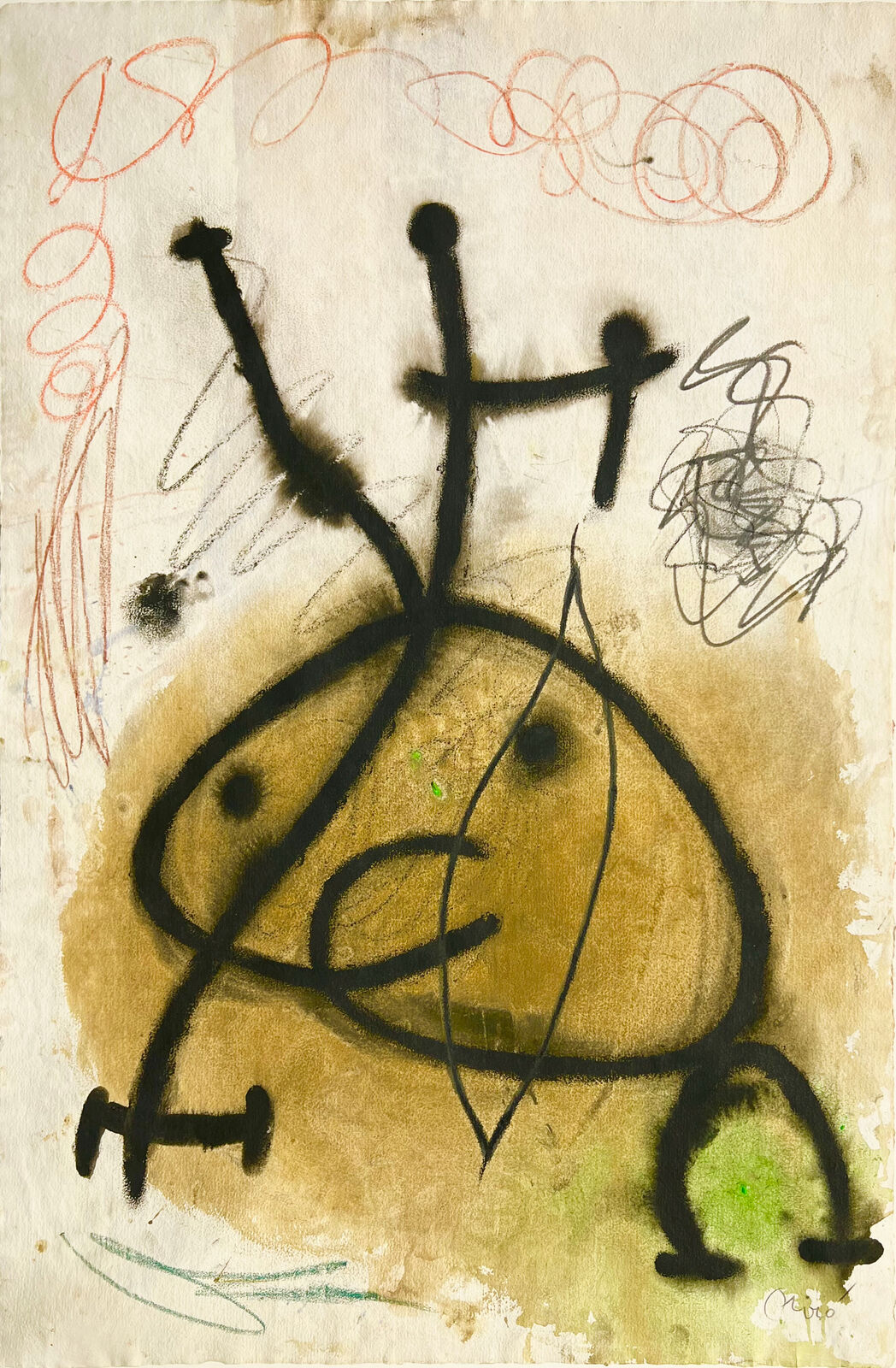 Femme I by Joan Miró, 1973