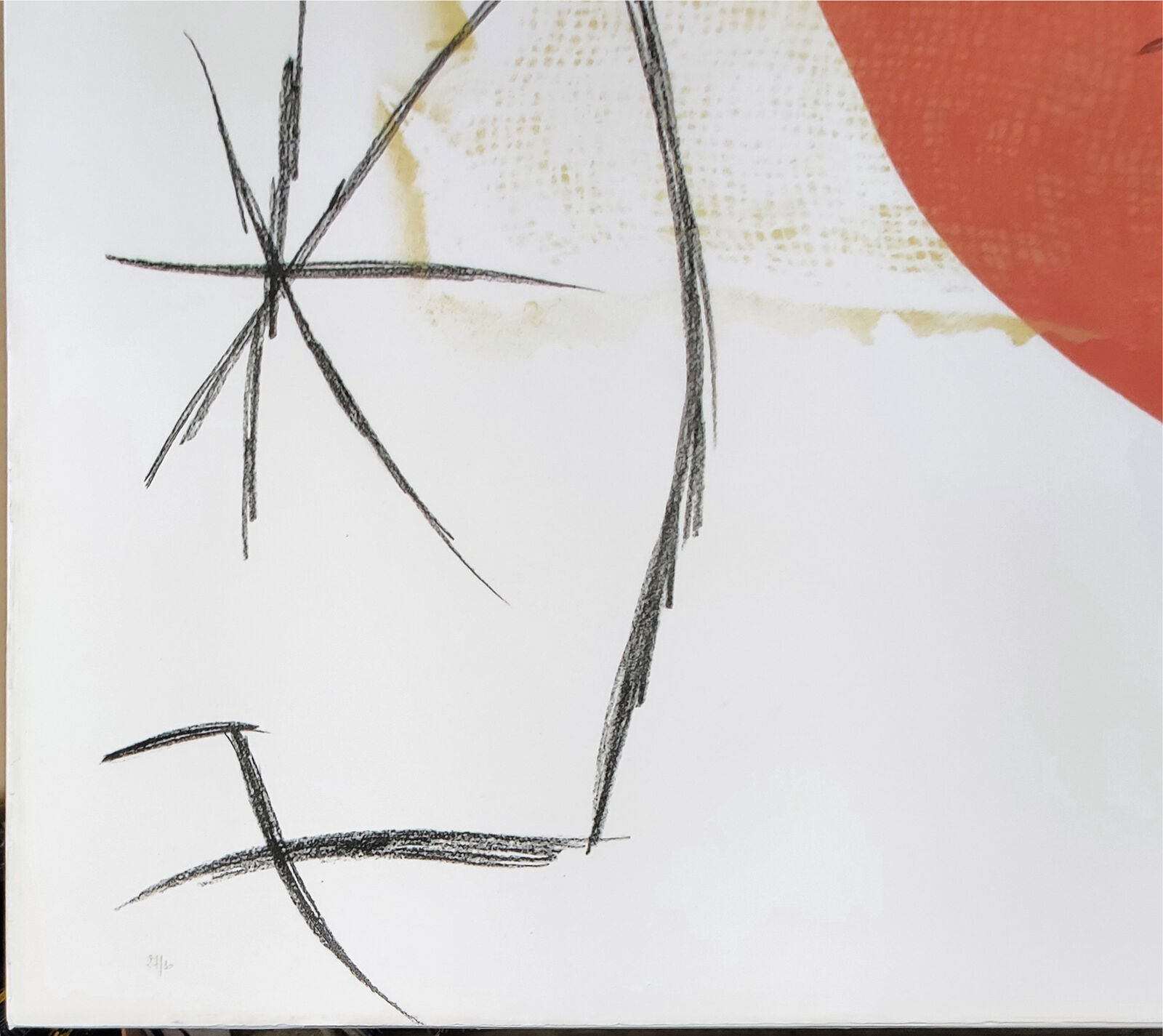 Artwork by Joan Miró, LA FOLLE AU PIMENT RAGEUR, Made of Lithograph 