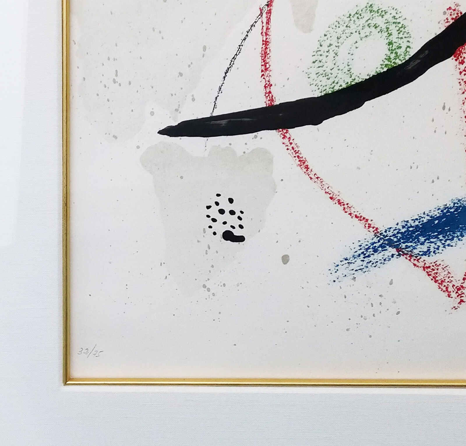 Artwork by Joan Miró, PL. 9 (FROM MARAVILLAS CON VARIACIONES ACRÓSTICAS EN EL JARDIN DE MIRO), Made of Lithograph 