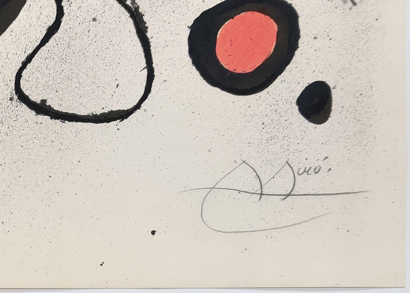 Artwork by Joan Miró, SOBRETEIXIMS I ESCULTURES, Made of Lithograph 
