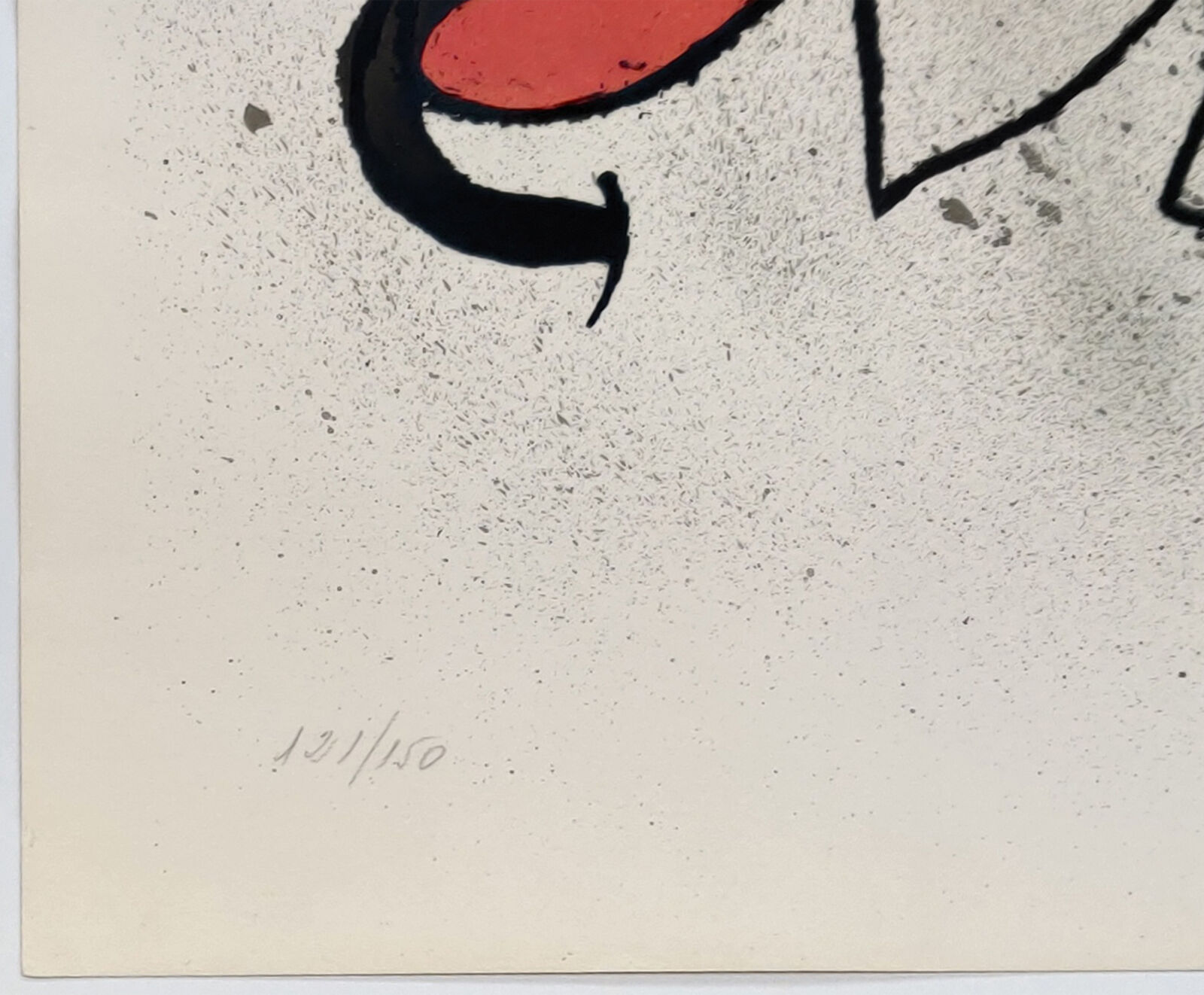 Artwork by Joan Miró, SOBRETEIXIMS I ESCULTURES, Made of Lithograph 