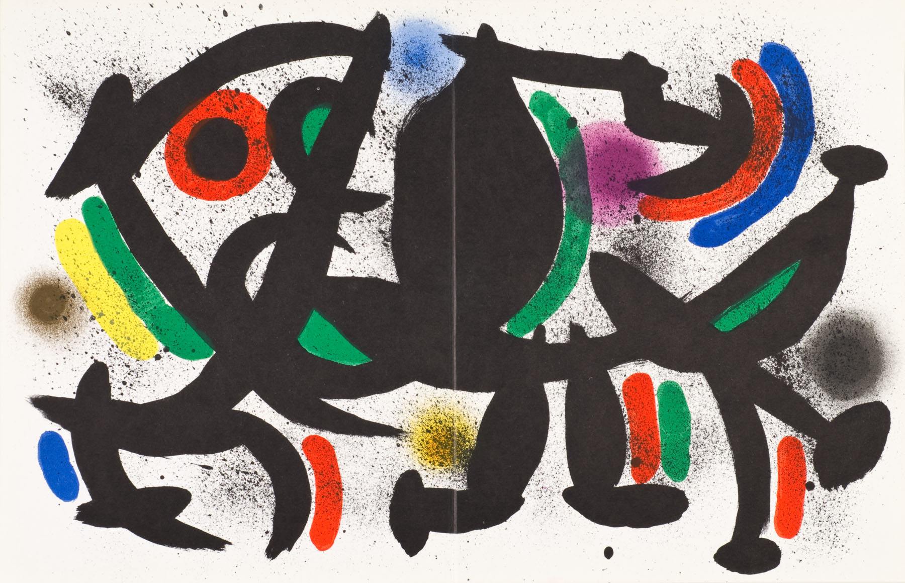 Untitled From Joan Miró Lithographe I by Joan Miró, 1972
