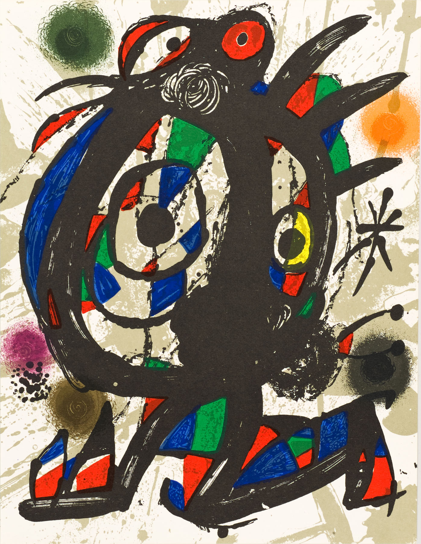 Artwork by Joan Miró, Untitled From Joan Miró Lithographes III, Made of Lithographes Iii Lithograph 