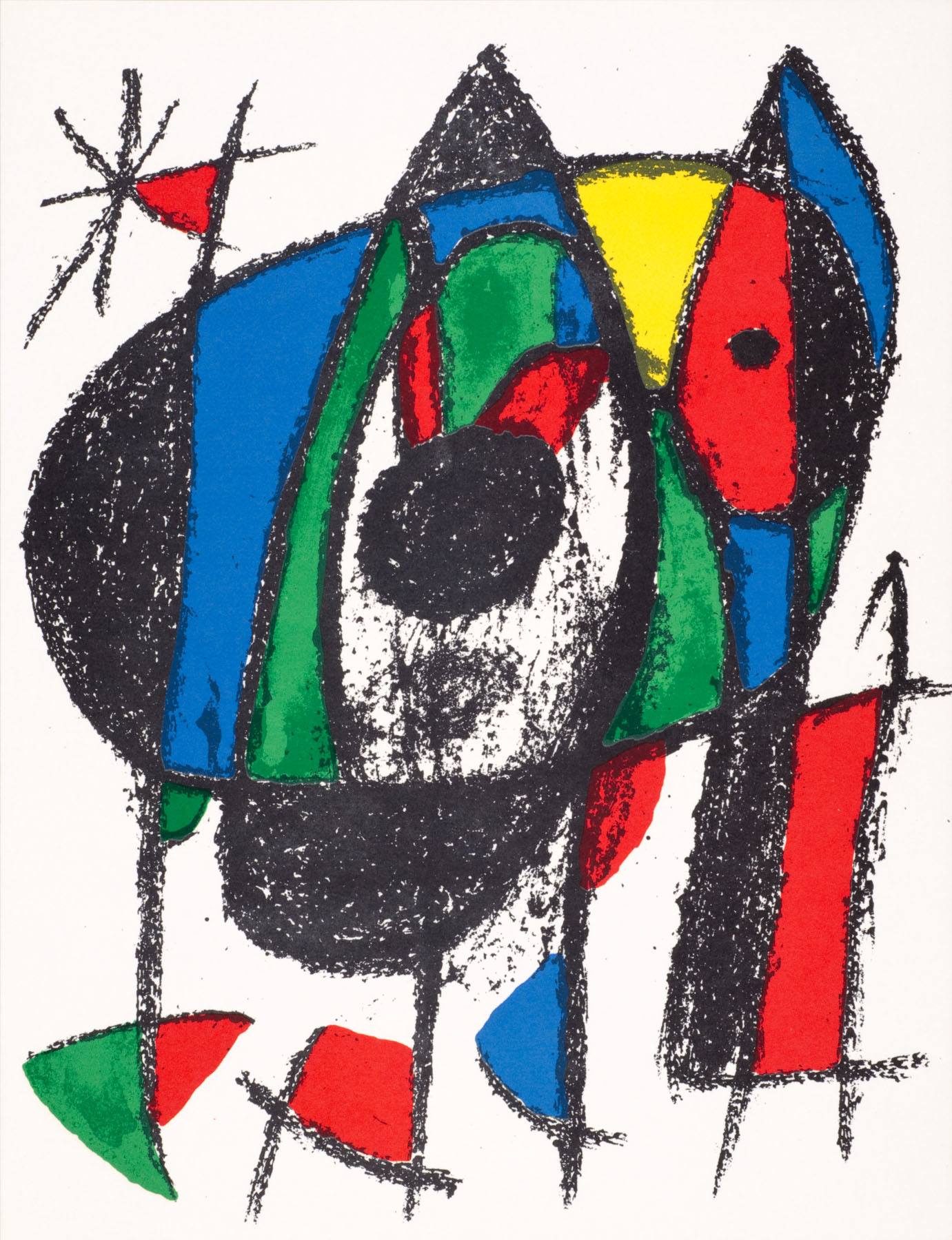 Untitled From Joan Miró Lithographes II by Joan Miró, 1975