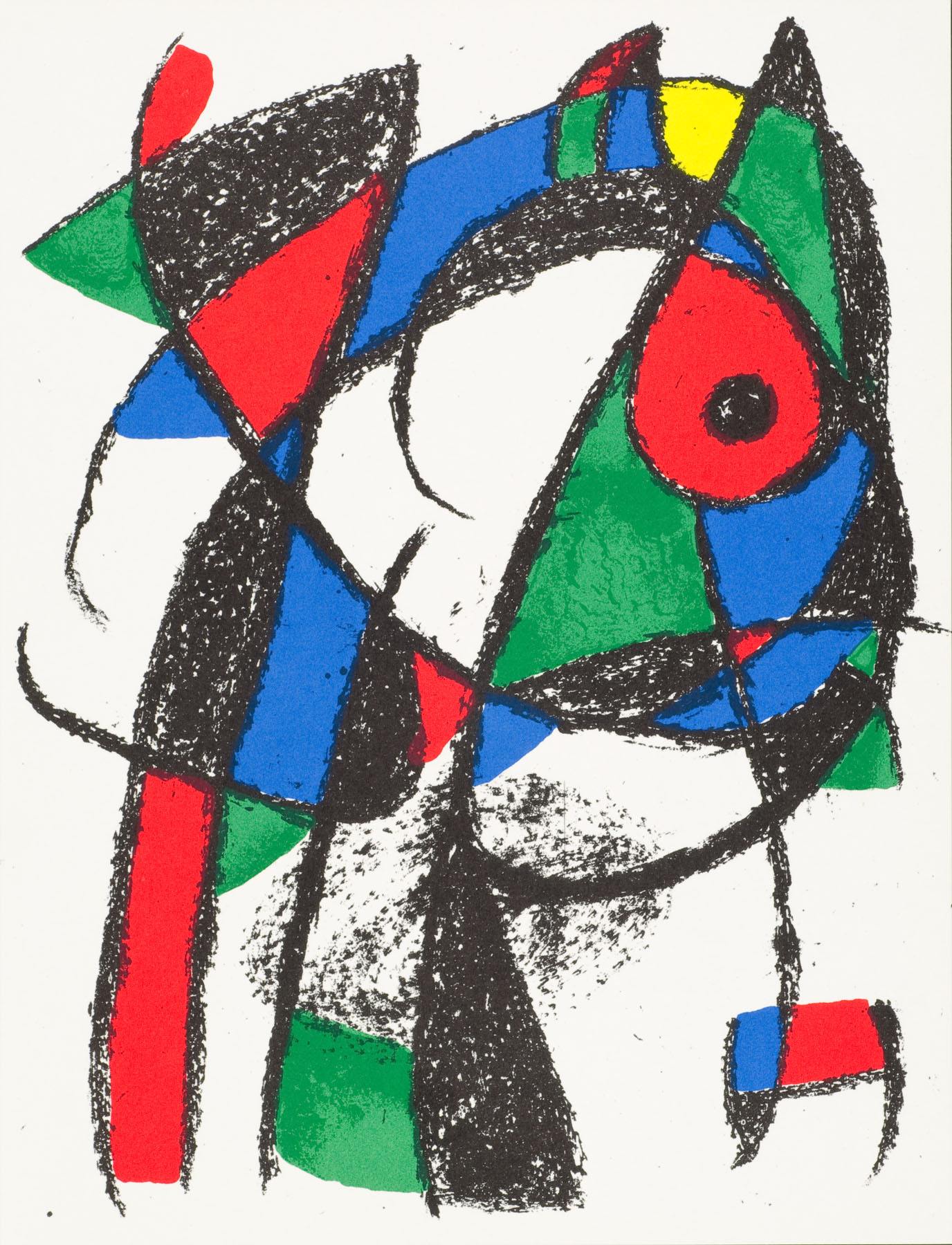 Artwork by Joan Miró, Untitled From Joan Miró Lithographes II, Made of Lithographes Ii Lithograph 
