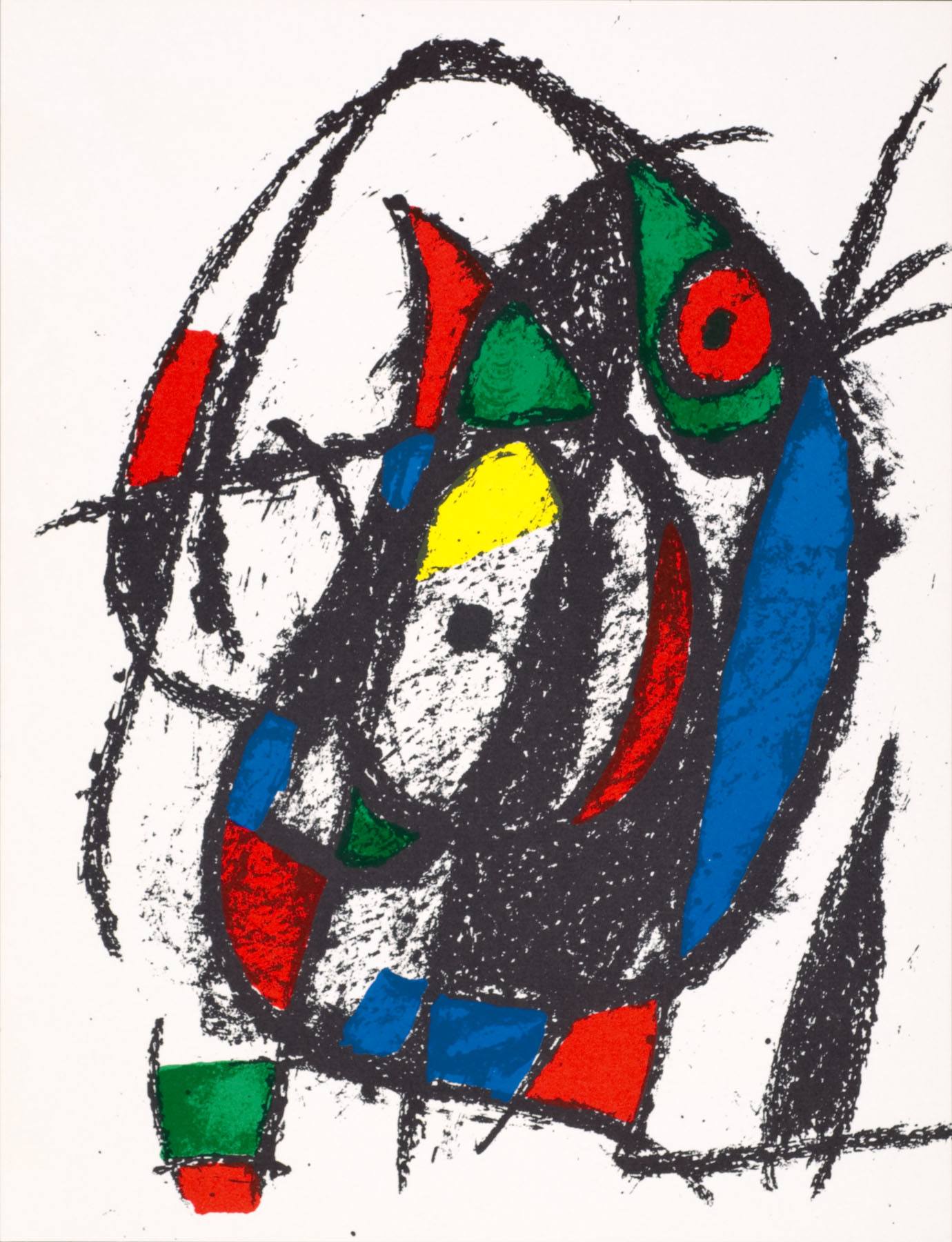 Untitled from Joan Miró Lithographes II by Joan Miró, 1975