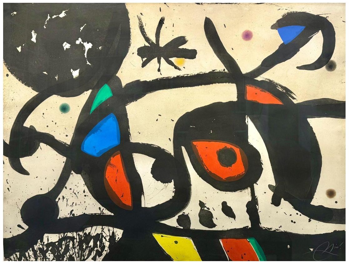 Charivari by Joan Miró, 1976