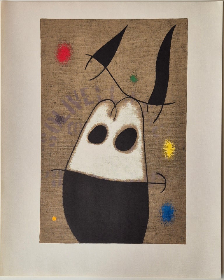 A painting of a black and white cat with a black hat.