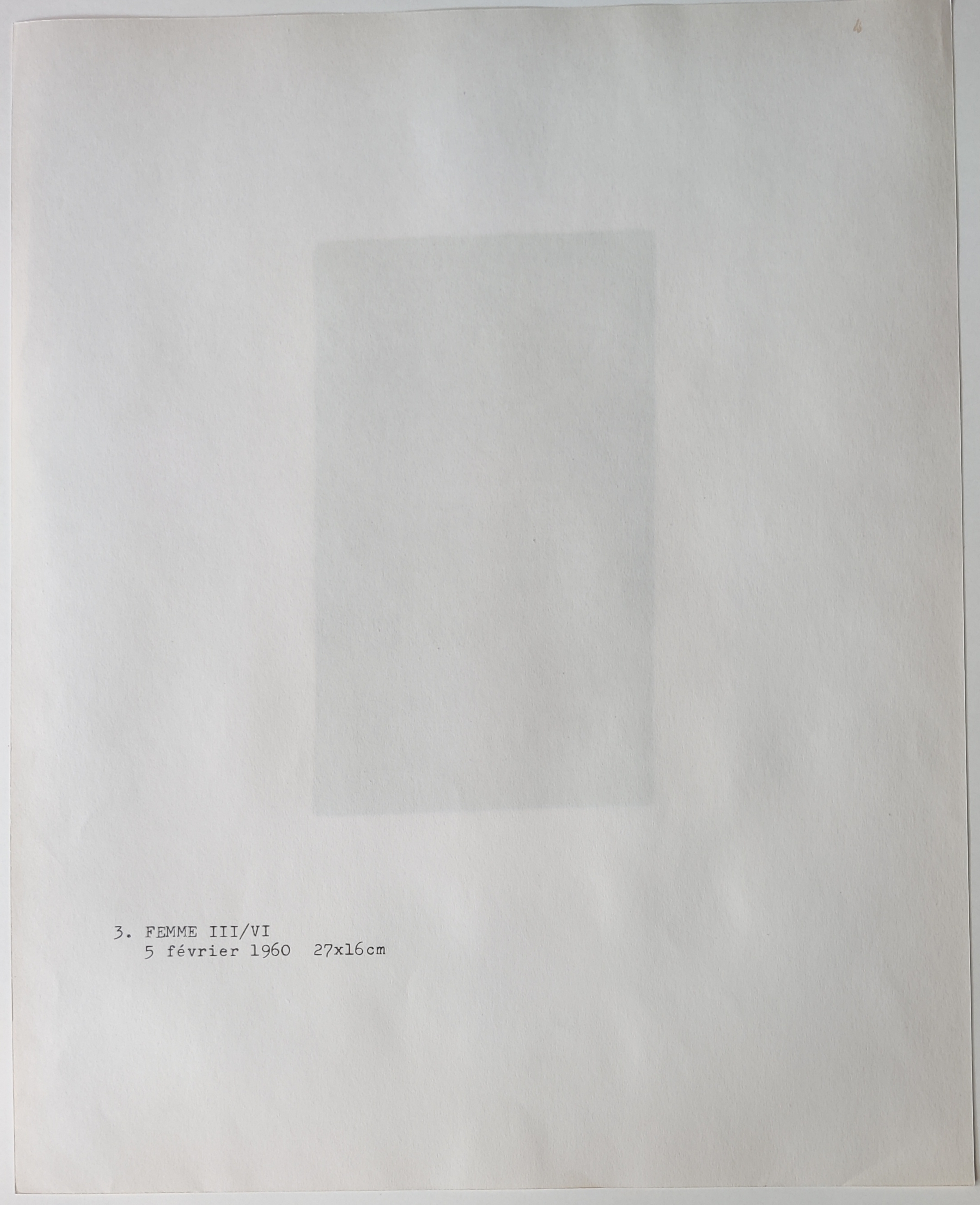A piece of paper with a drawing on it.