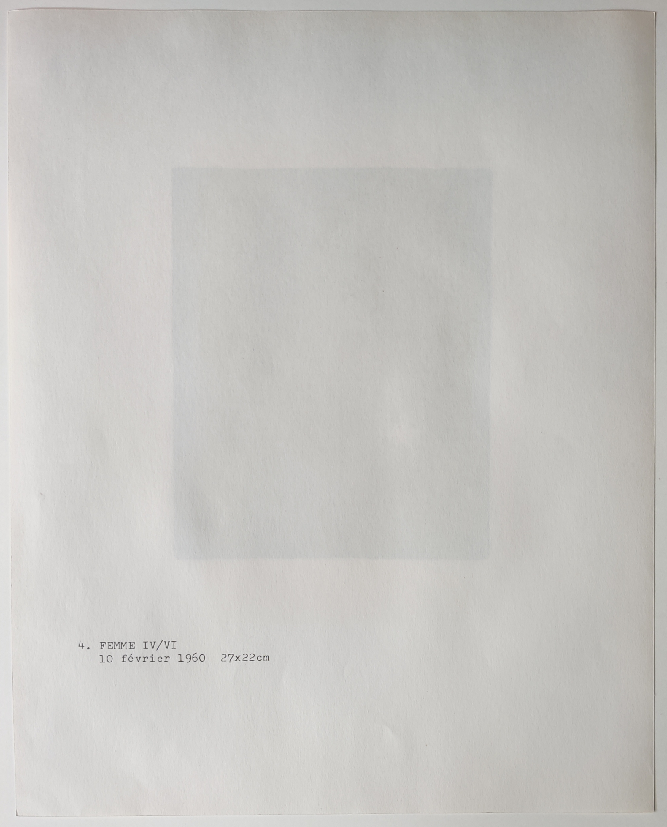 A painting on a piece of paper with a brown background.