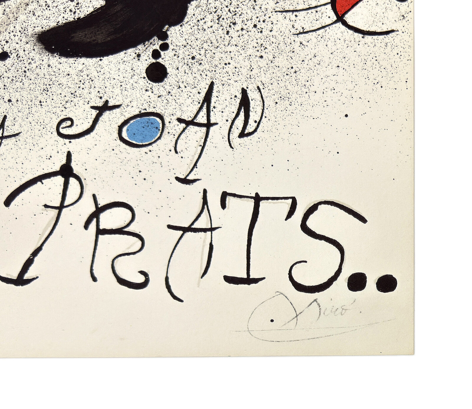 Homenatge A Joan Prats, Mourlot 852