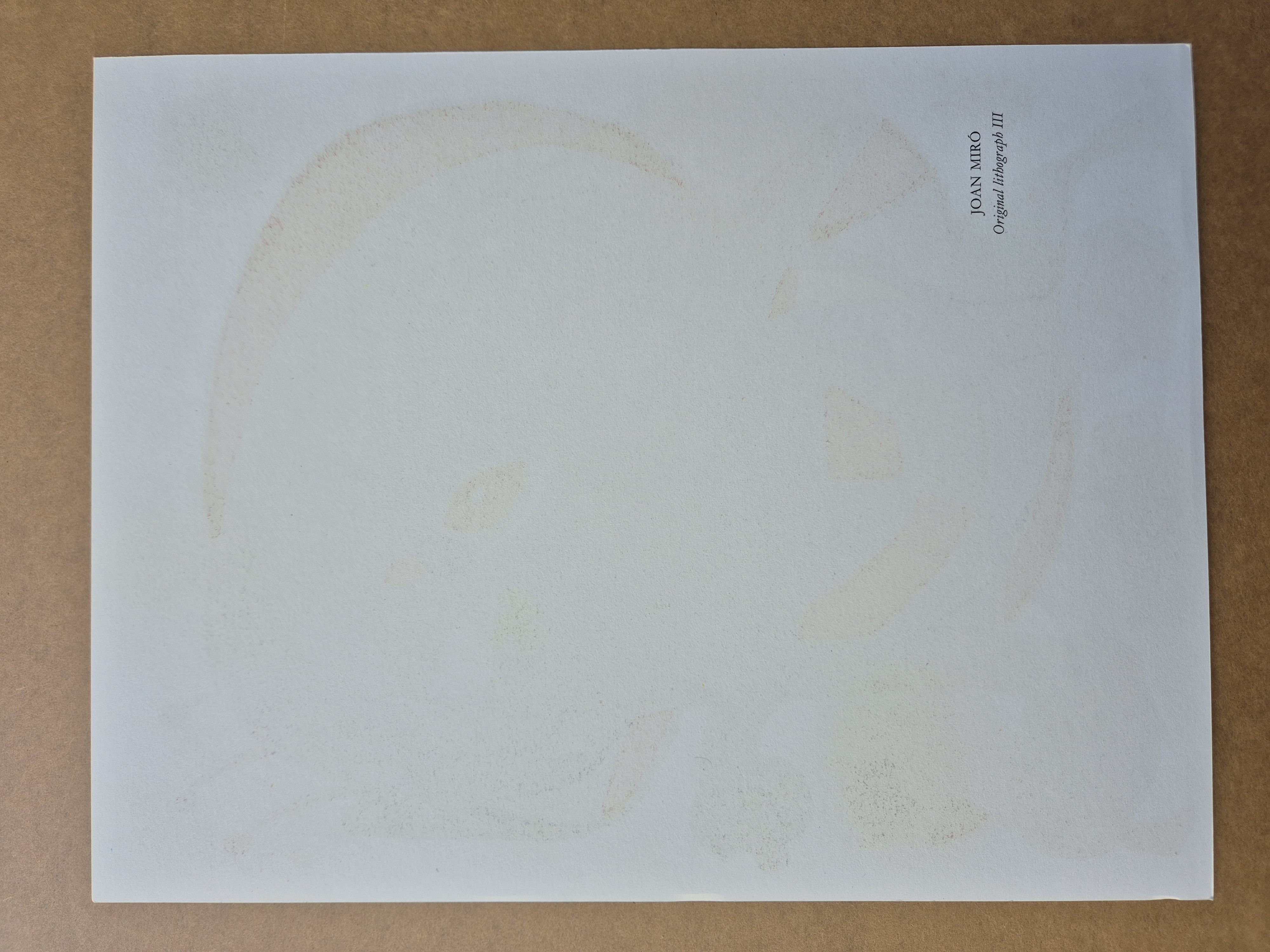 Original Lithograph III