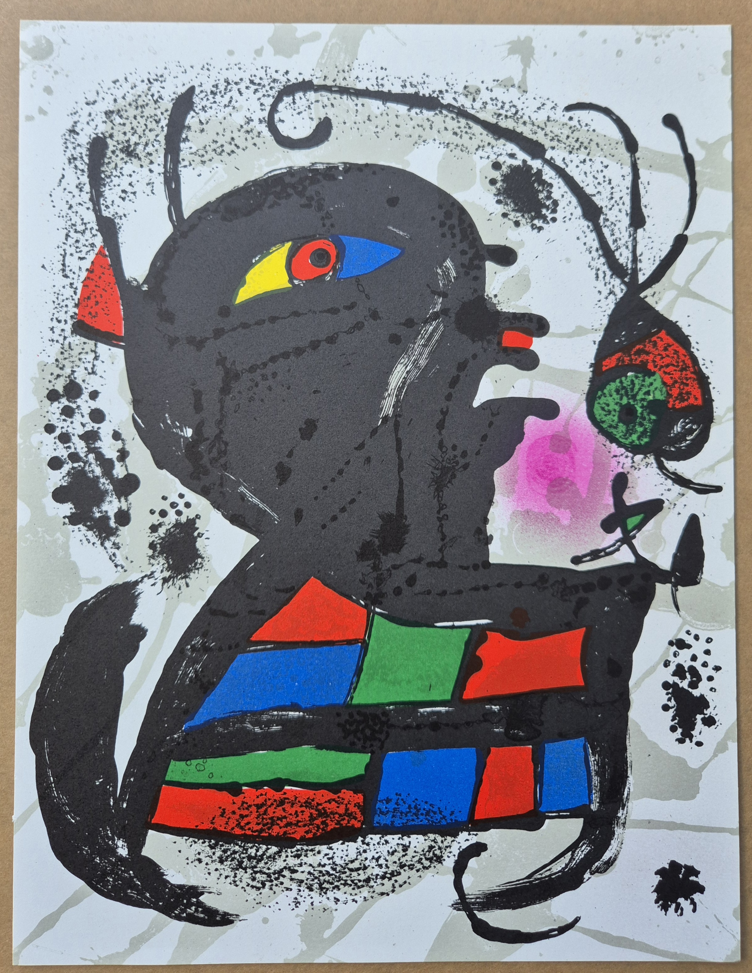 Original Lithograph V by Joan Miró, 1969-1972