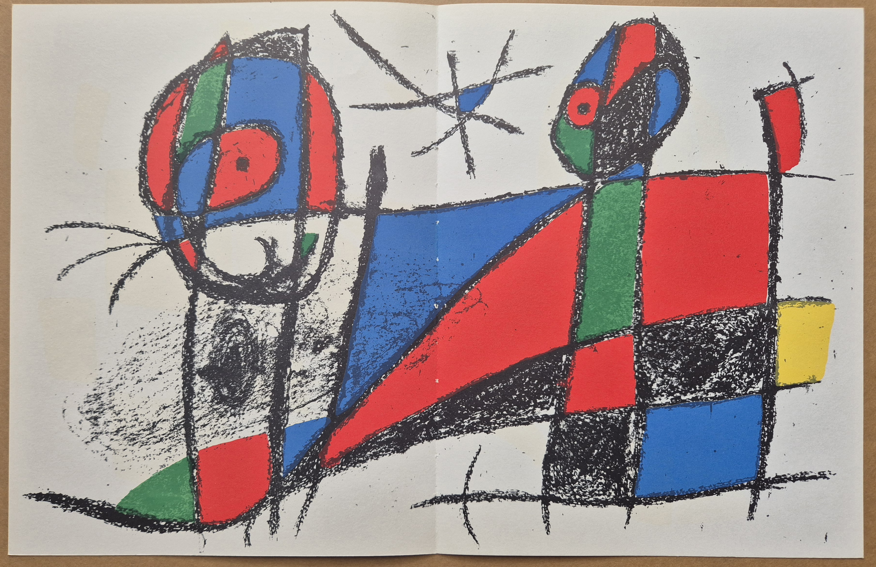 A drawing of a man and a woman sitting on a chair.