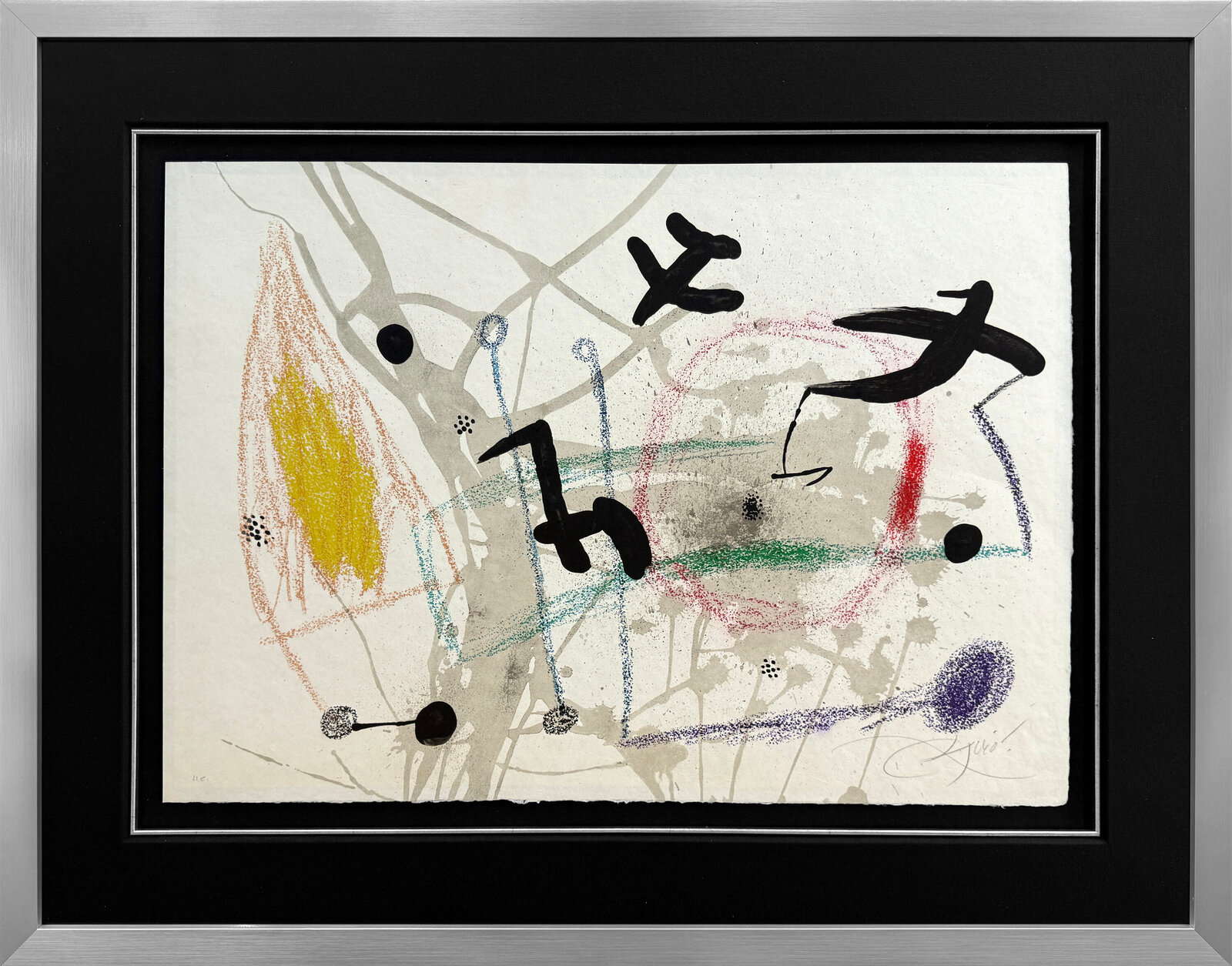 Plate 5, From Maravillas Con Variaciones Acrósticas En El Jardín De Miró by Joan Miró, 1975