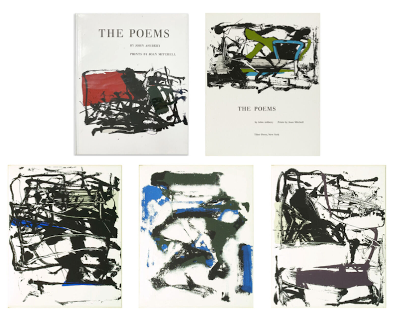 Tiber Press: The New York School (The Poems, Joan Mitchell & John Ashbery) by Joan Mitchell, 1960
