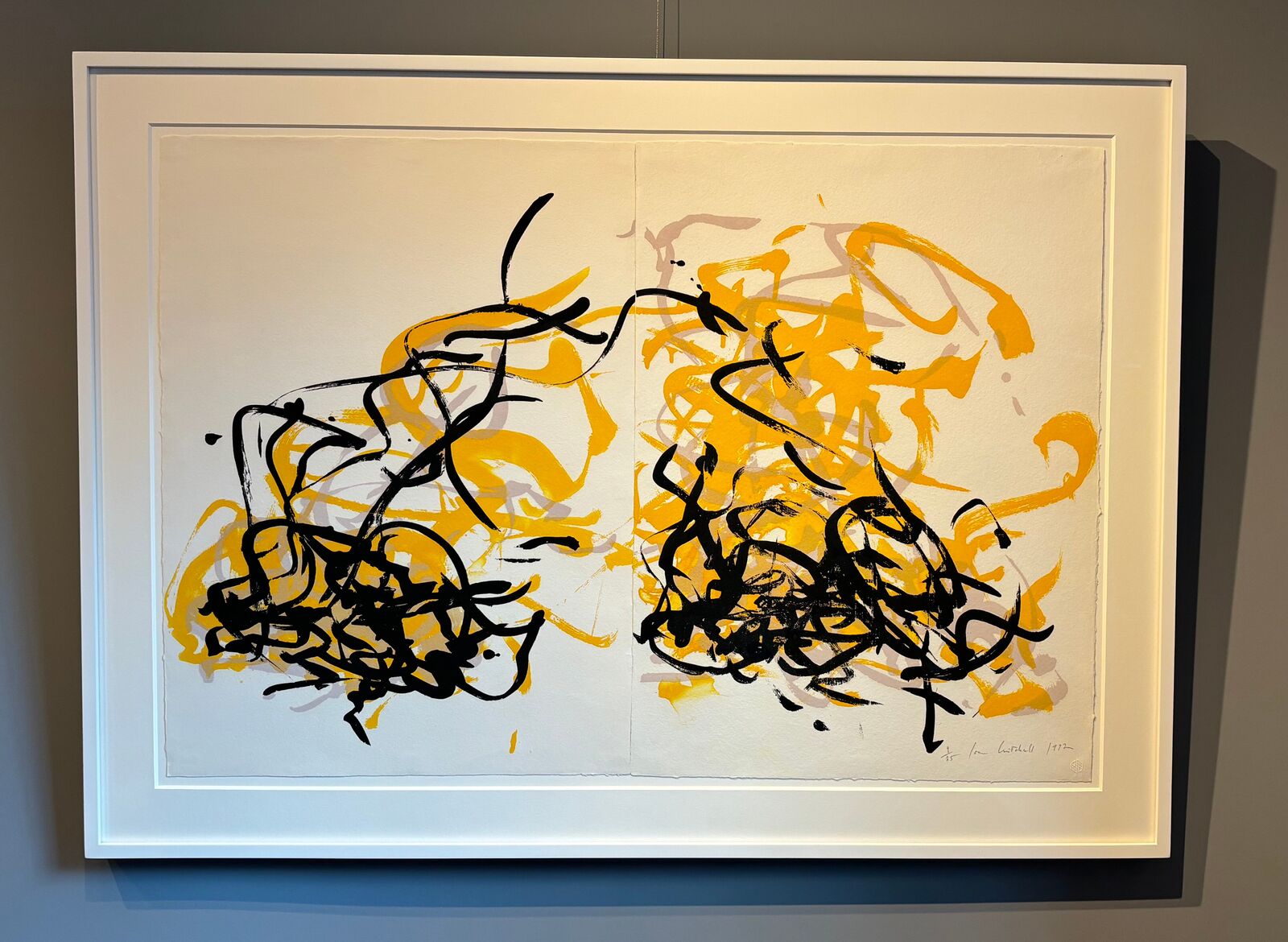 Artwork by Joan Mitchell, Weeds I, Made of Lithograph 