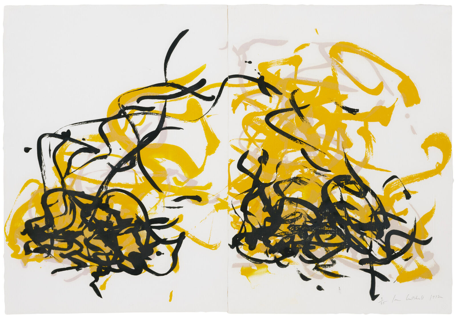 Weeds I by Joan Mitchell, 1992