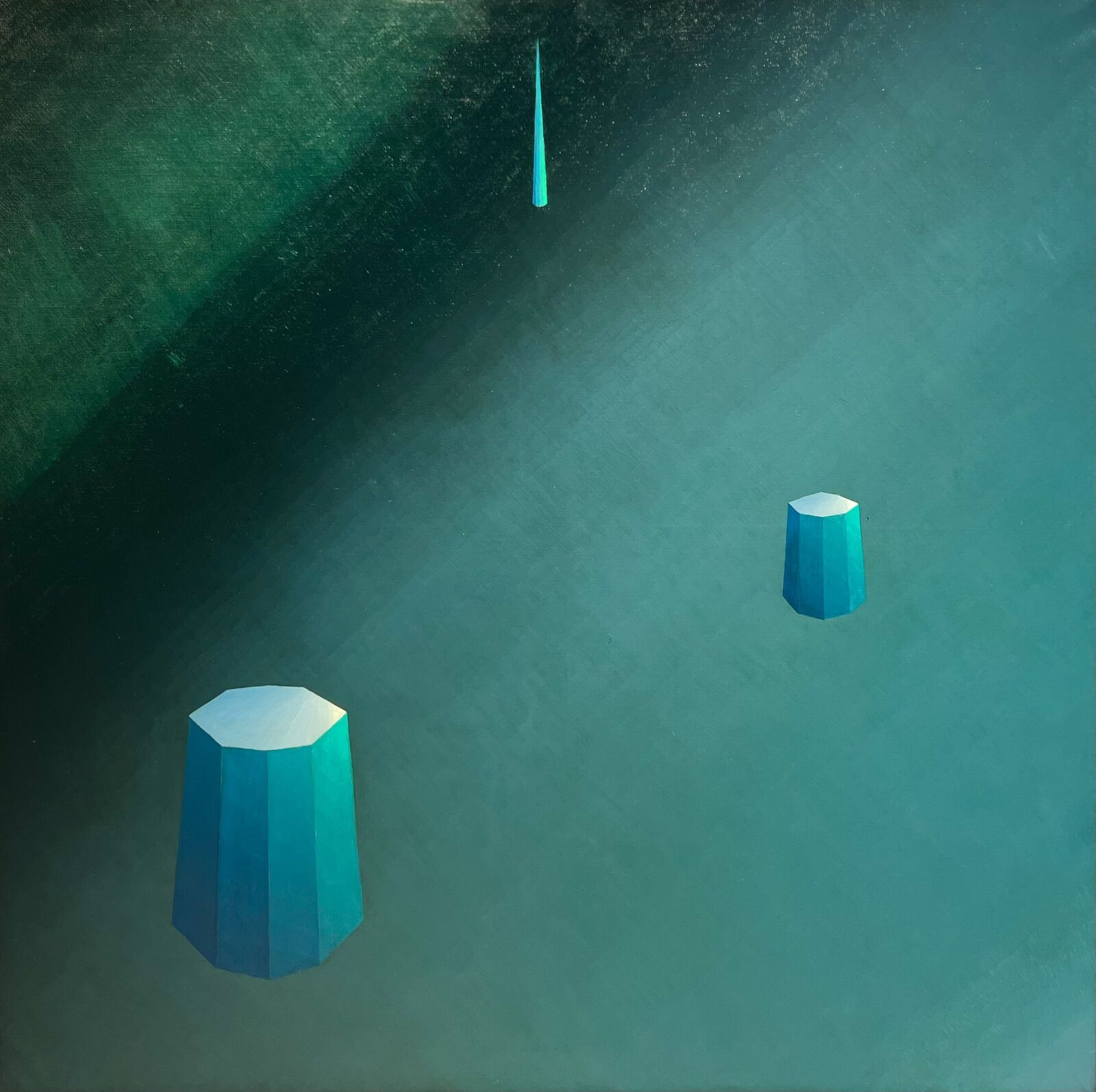 Metafísica geométrica by Joan Ponç i Bonet, 1968