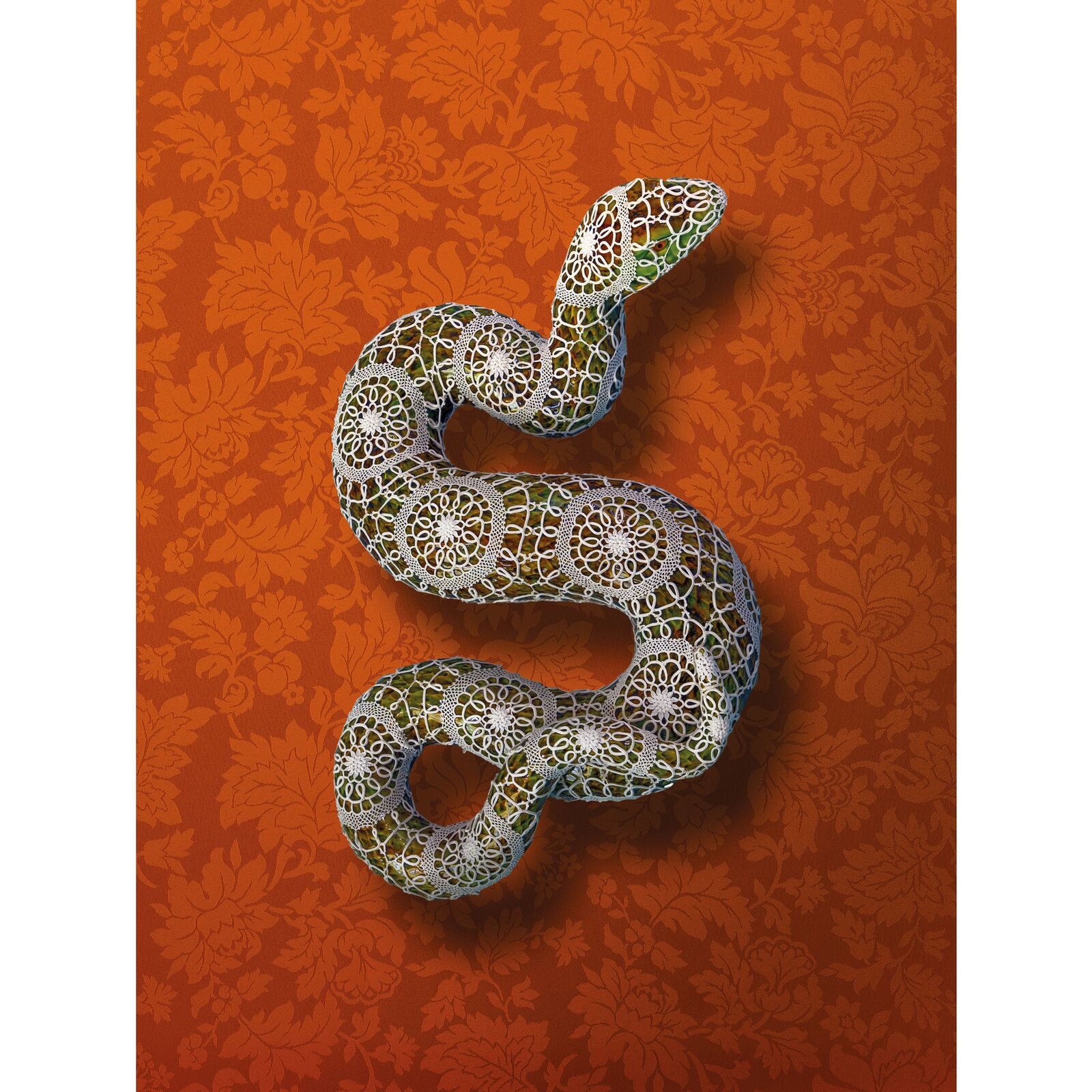 Artwork by Joana Vasconcelos, Crocheted Creatures | Megera, Made of Archival pigment print 