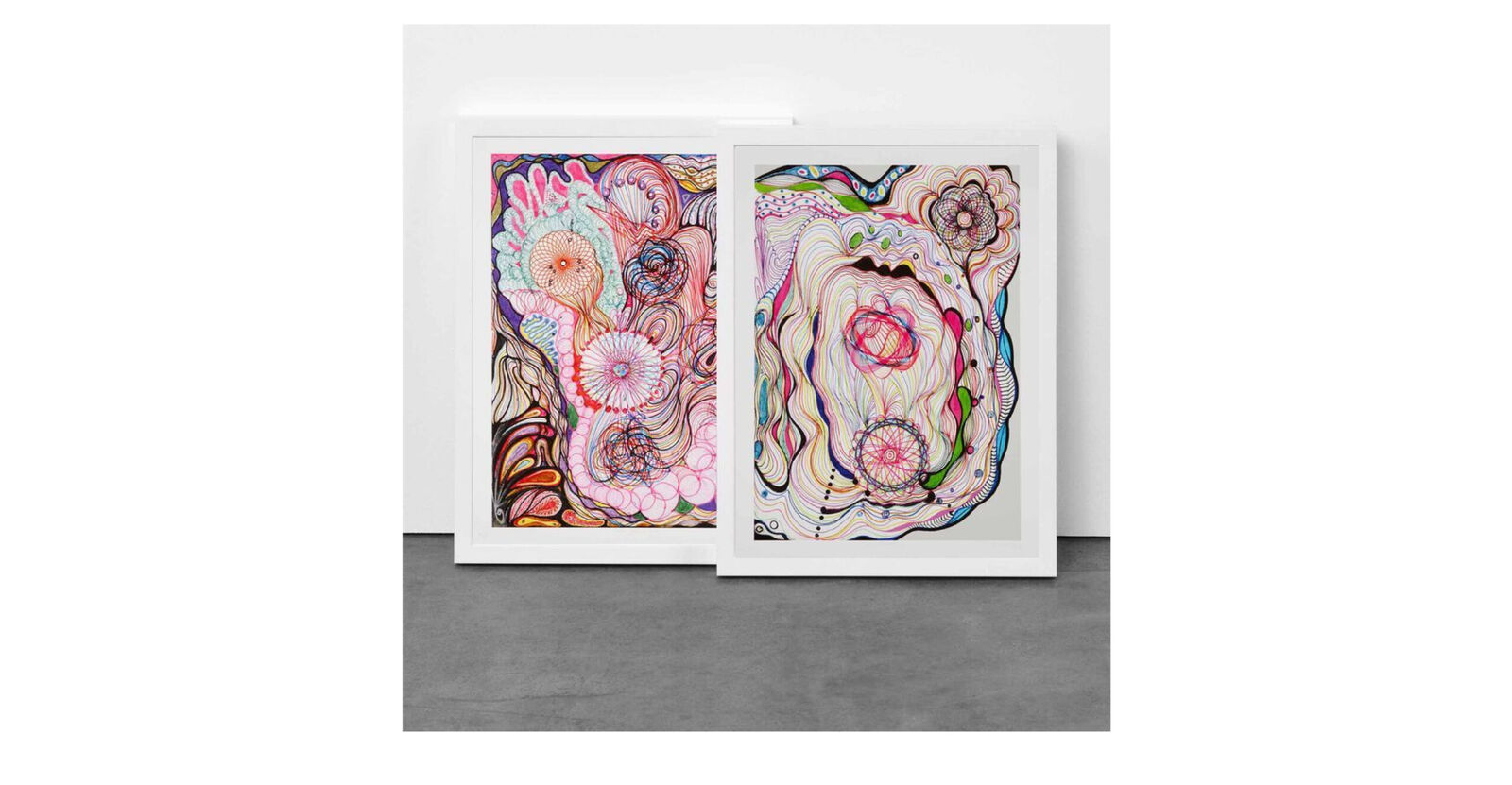 Artwork by Joana Vasconcelos, Filament I and II (Portfolio of 2), Made of Pigment Print 