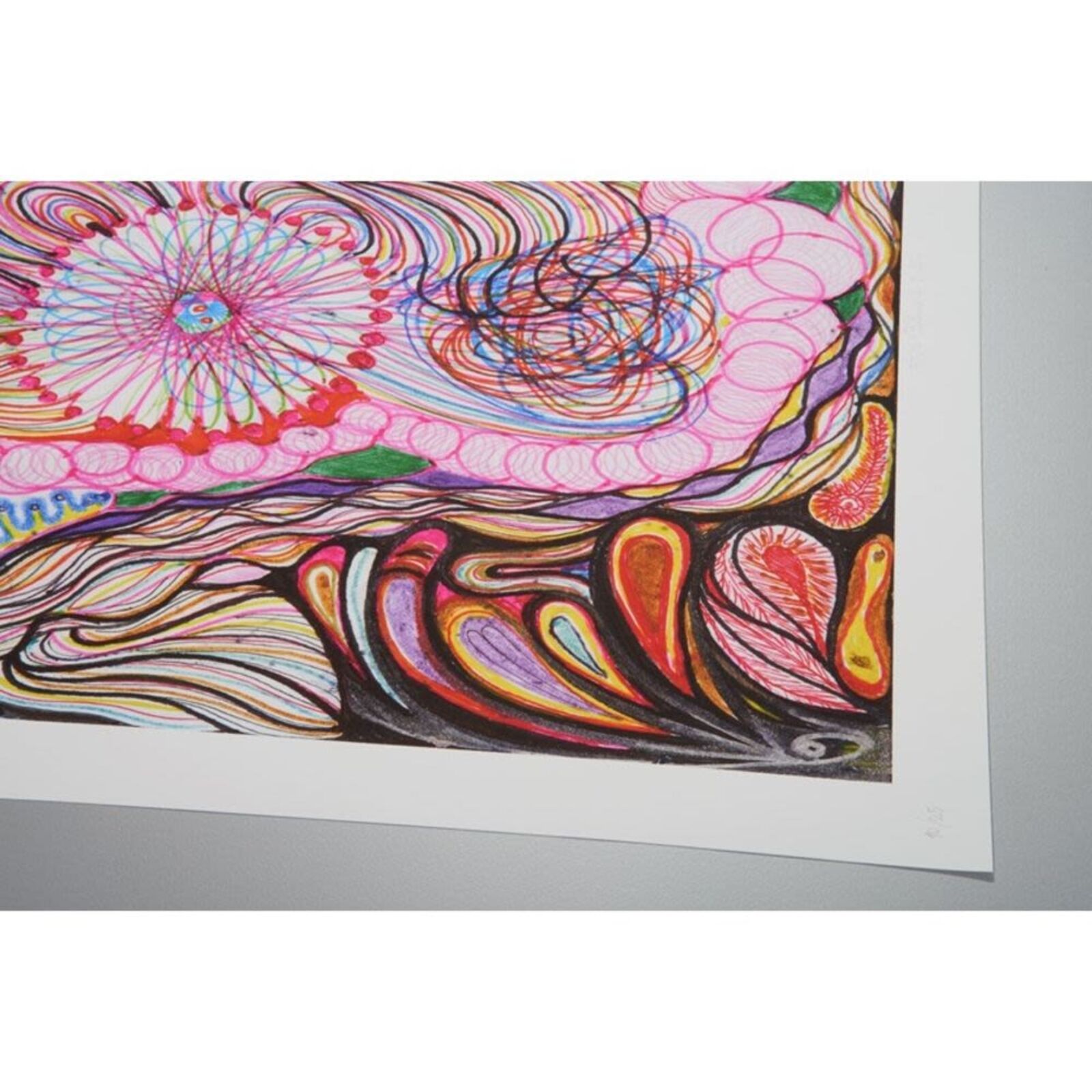 Artwork by Joana Vasconcelos, Filament II, Made of Pigment Print 