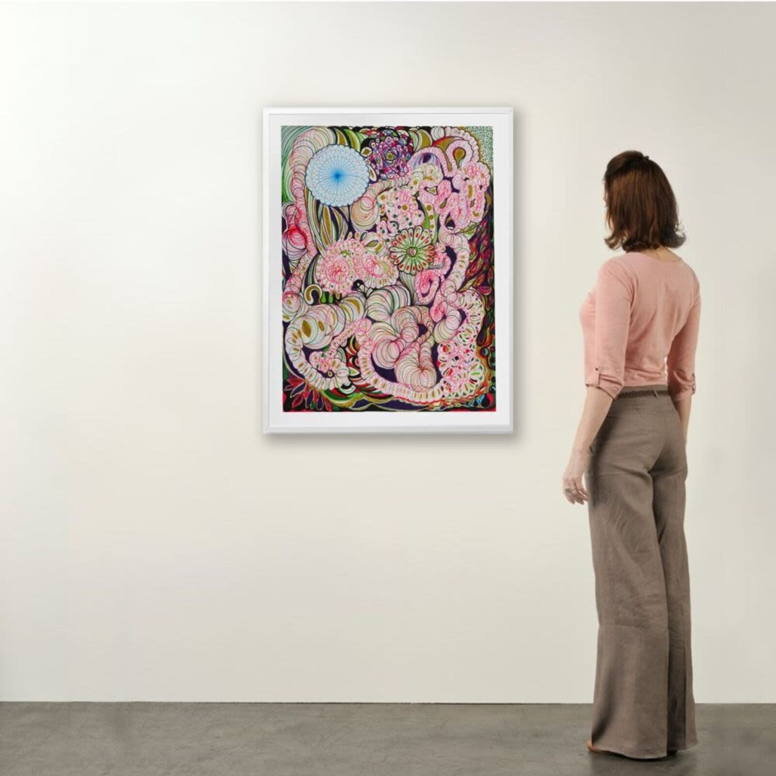 Artwork by Joana Vasconcelos, Pandora II, Made of Pigment Print 