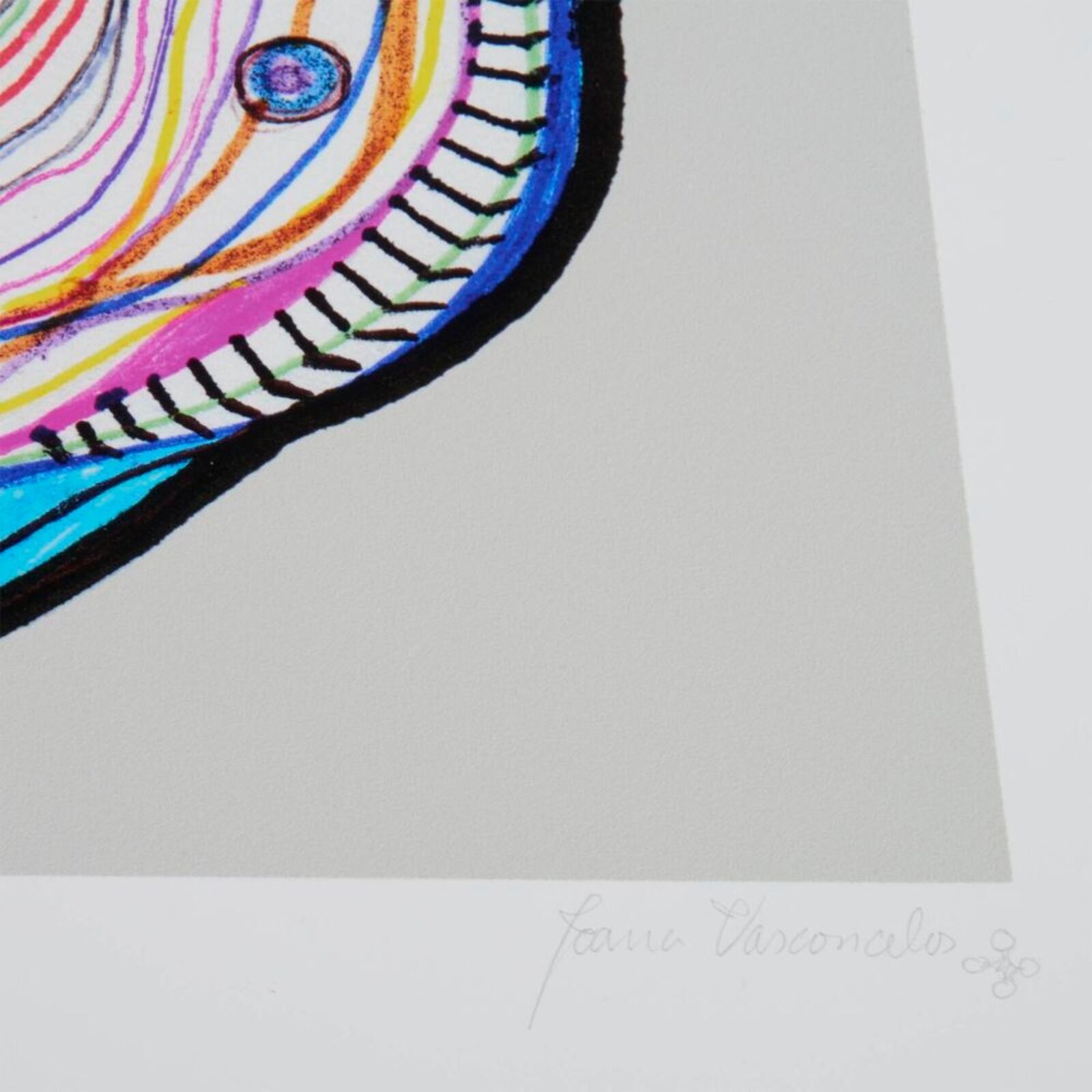 Artwork by Joana Vasconcelos, Filament I, Made of Pigment Print 