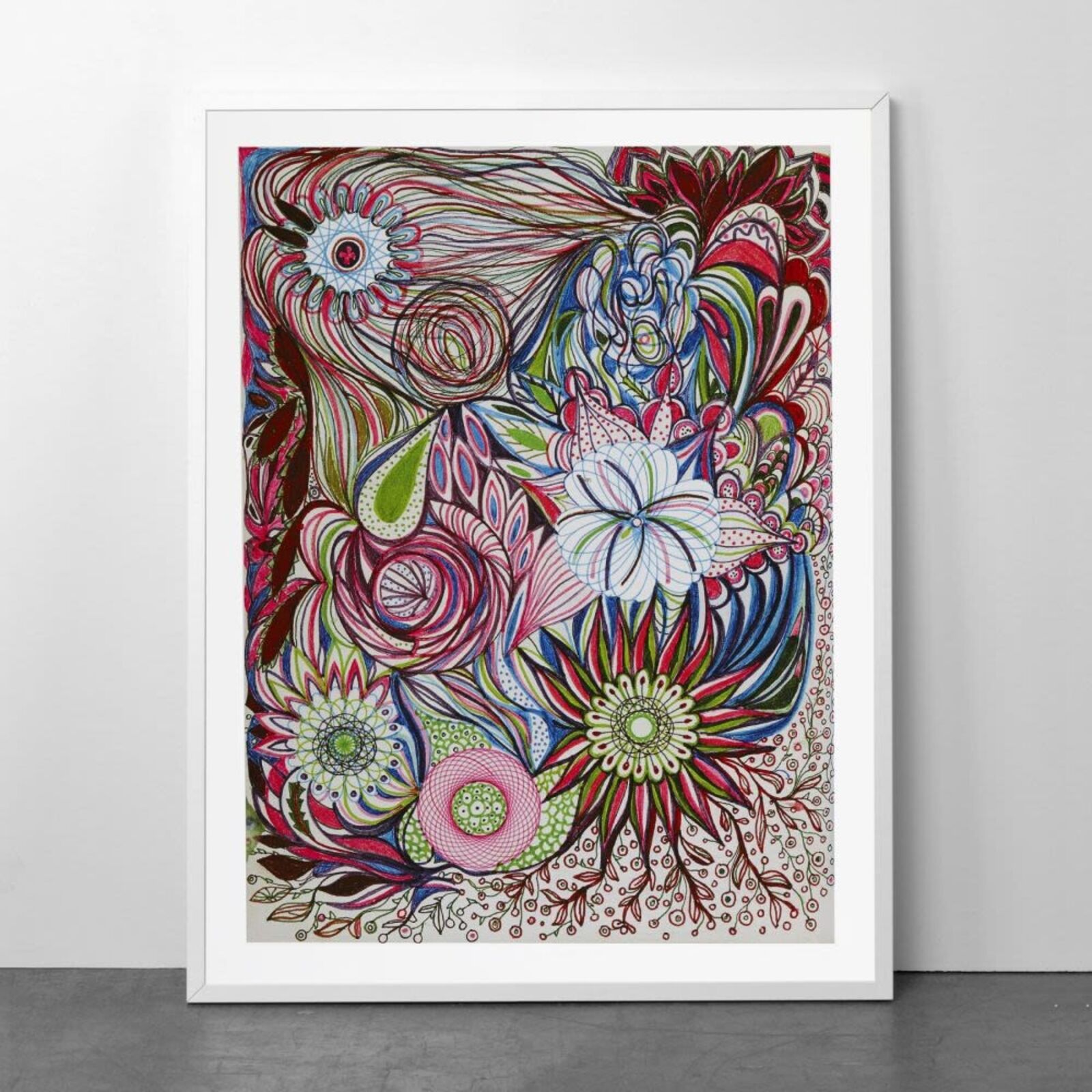 Artwork by Joana Vasconcelos, Pandora I, Made of Pigment Print 