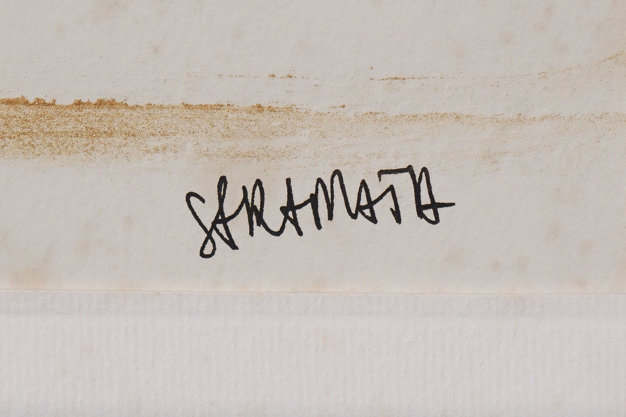 Artwork by Joanna Sarapata, Two Female Nude Pen and Colour Wash Studies, Made of Pen and ink 