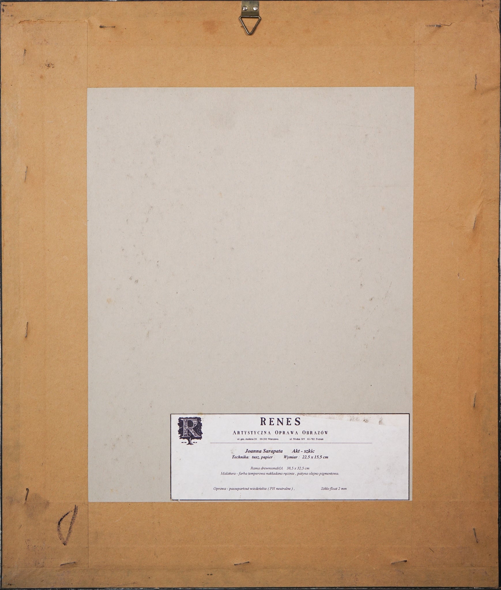 Artwork by Joanna Sarapata, Two Female Nude Pen and Colour Wash Studies, Made of Pen and ink 