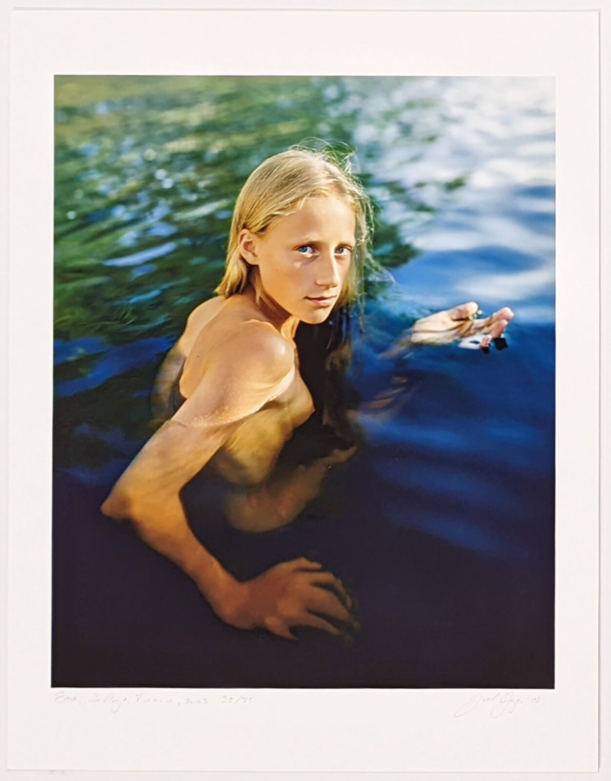 Artwork by Jock Sturges, EVA; LE PORGE, FRANCE, Made of Archival Digital Print 
