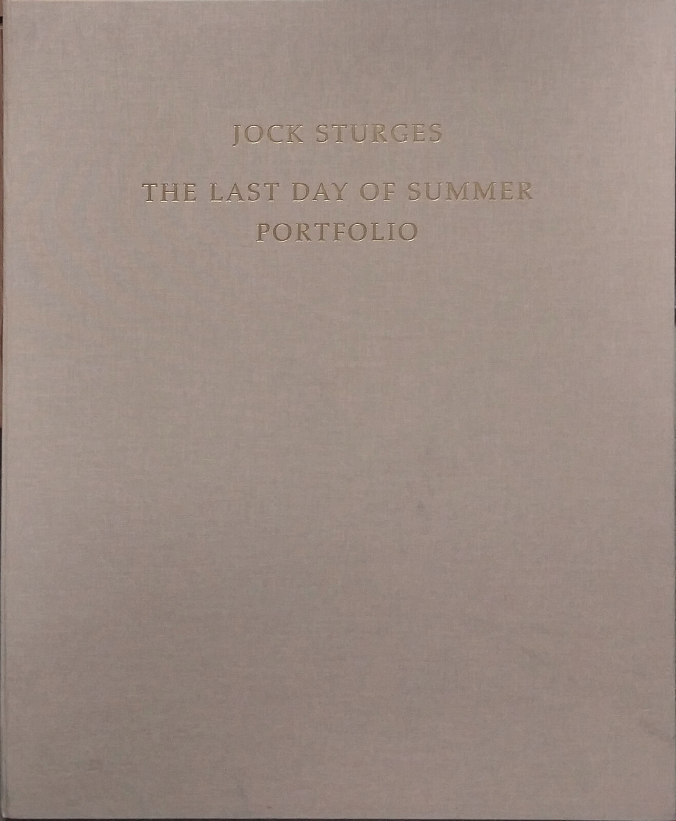 Artwork by Jock Sturges, THE LAST DAYS OF SUMMER PORTFOLIO, Made of Silver Gelatin Print 