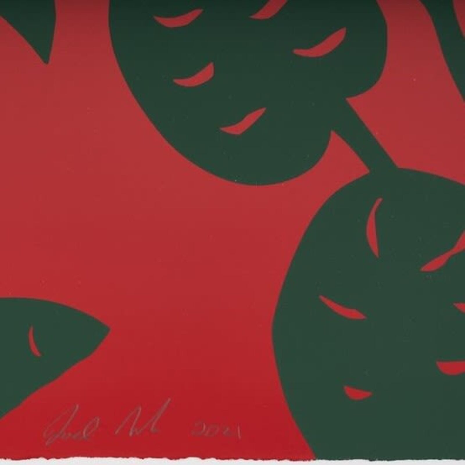 A poster with the words sunset sunrise on it.