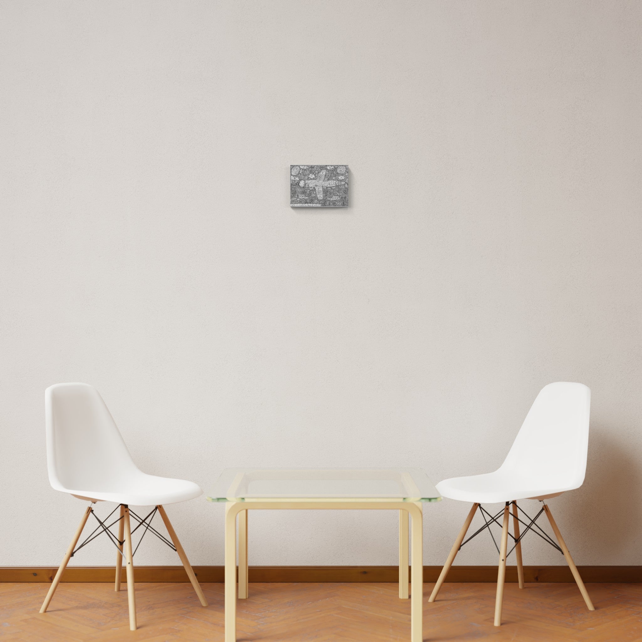 Artwork by Johann Garber, AN-AEROPLANE, Made of Indian ink 