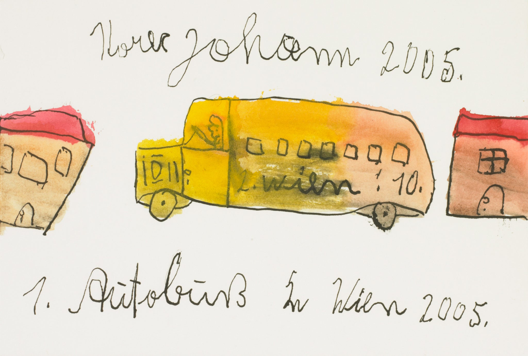 1. Autobus in Vienna 2005 by Johann Korec, 2005