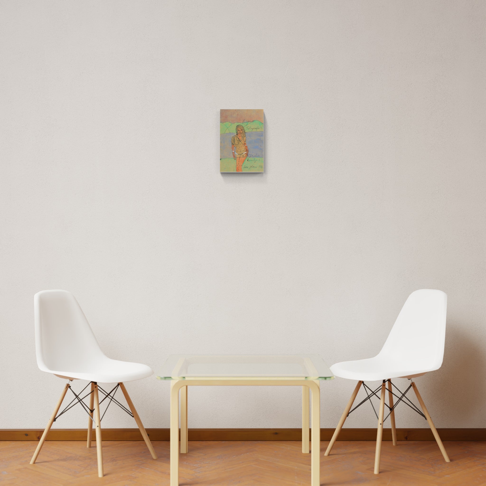 Artwork by Johann Korec, Christine Ronilji, Made of Blueprint, gouache, Indian ink 