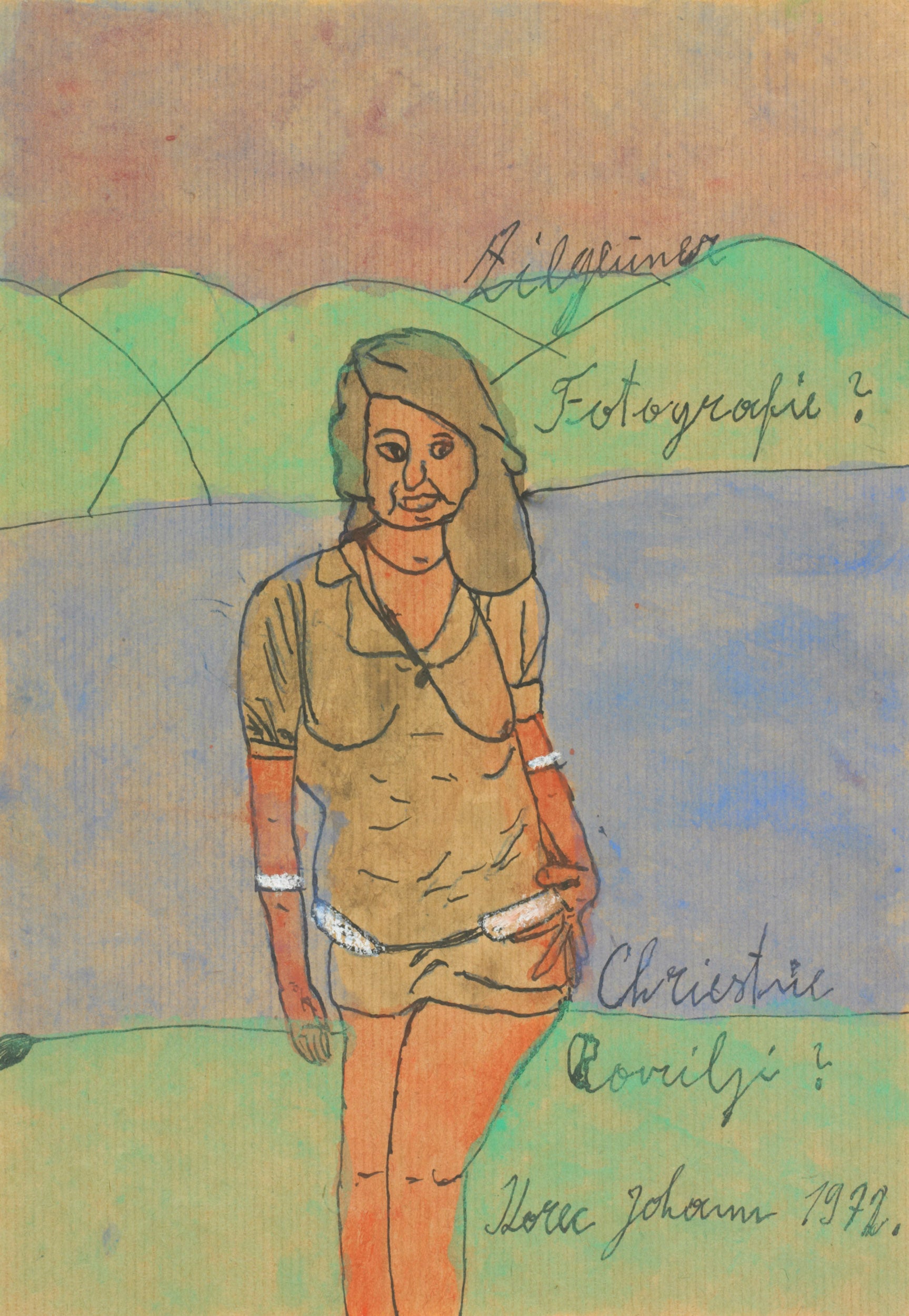 Christine Ronilji by Johann Korec, 1972